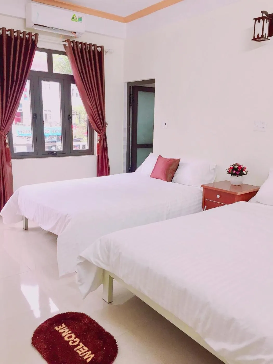 Bed in Golden Forest Homestay