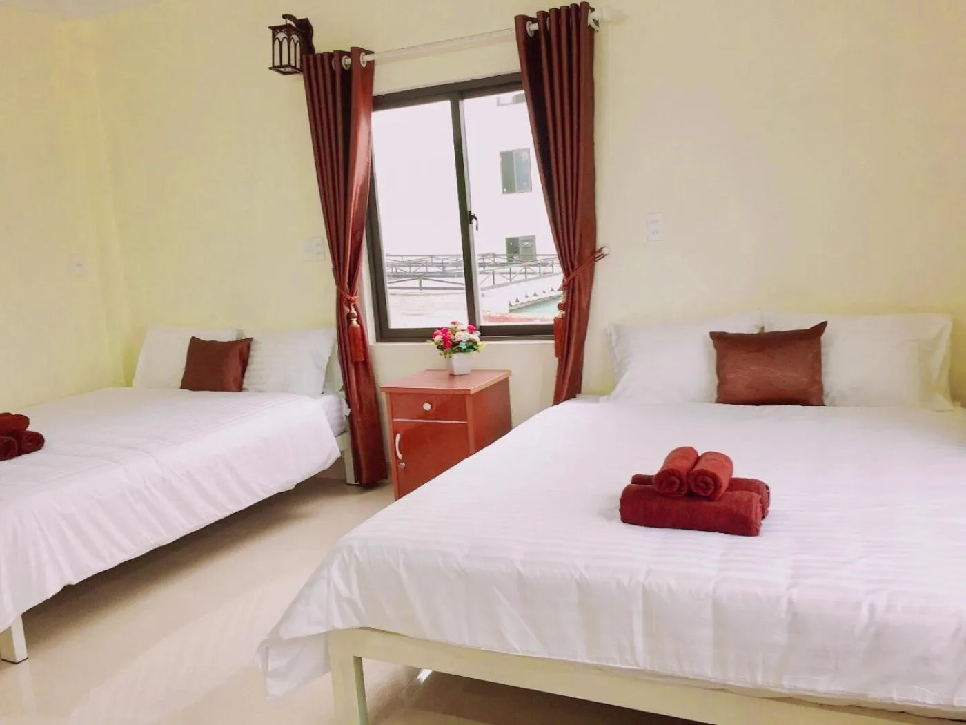 Bed in Golden Forest Homestay