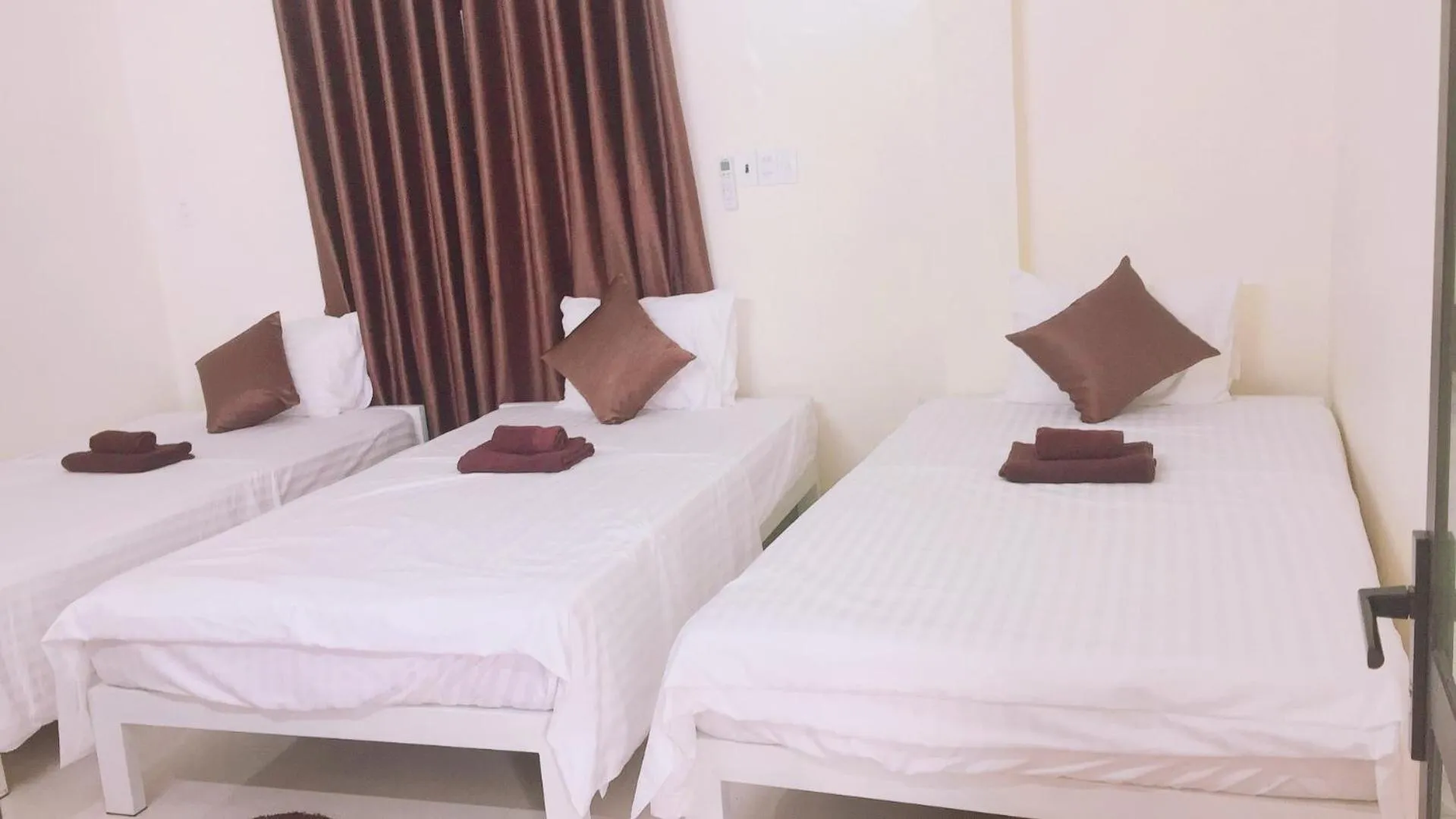 Bed in Golden Forest Homestay