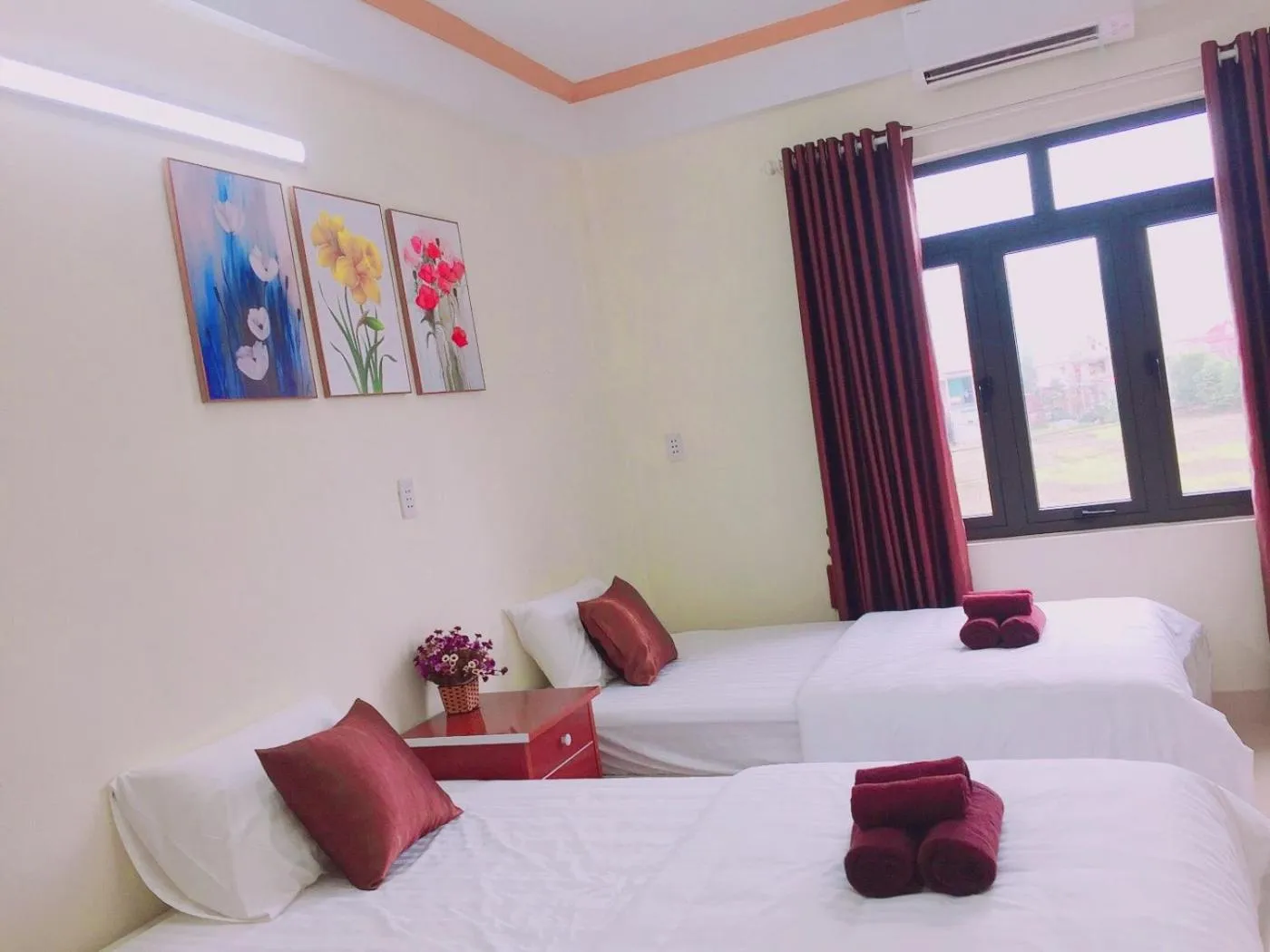 Bed in Golden Forest Homestay