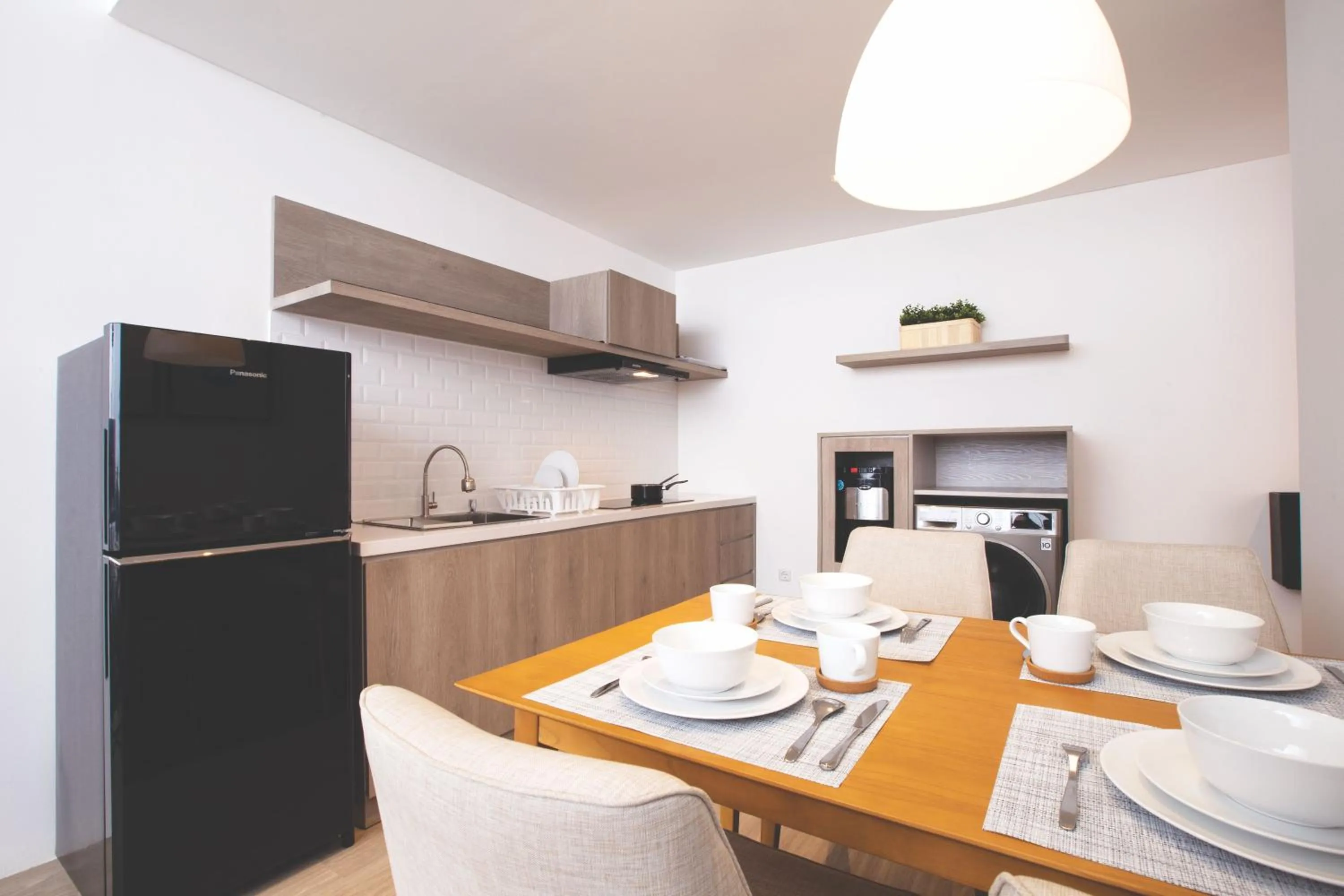 Dining area in Ariama Serviced Residence
