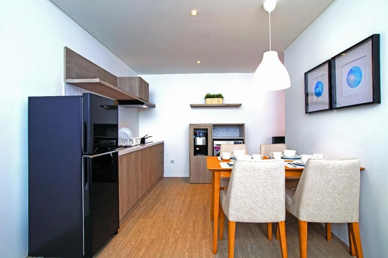 Kitchen or kitchenette in Ariama Serviced Residence