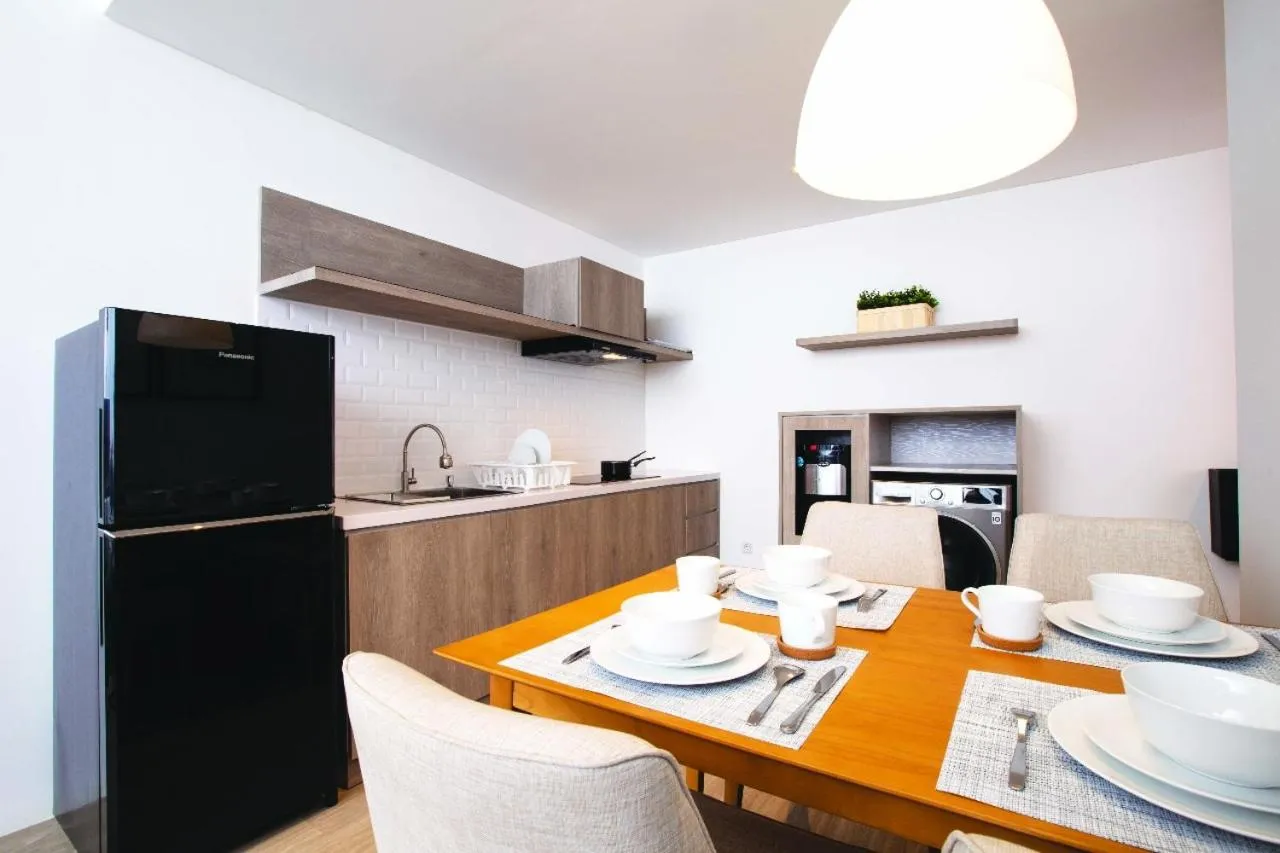 Kitchen or kitchenette in Ariama Serviced Residence