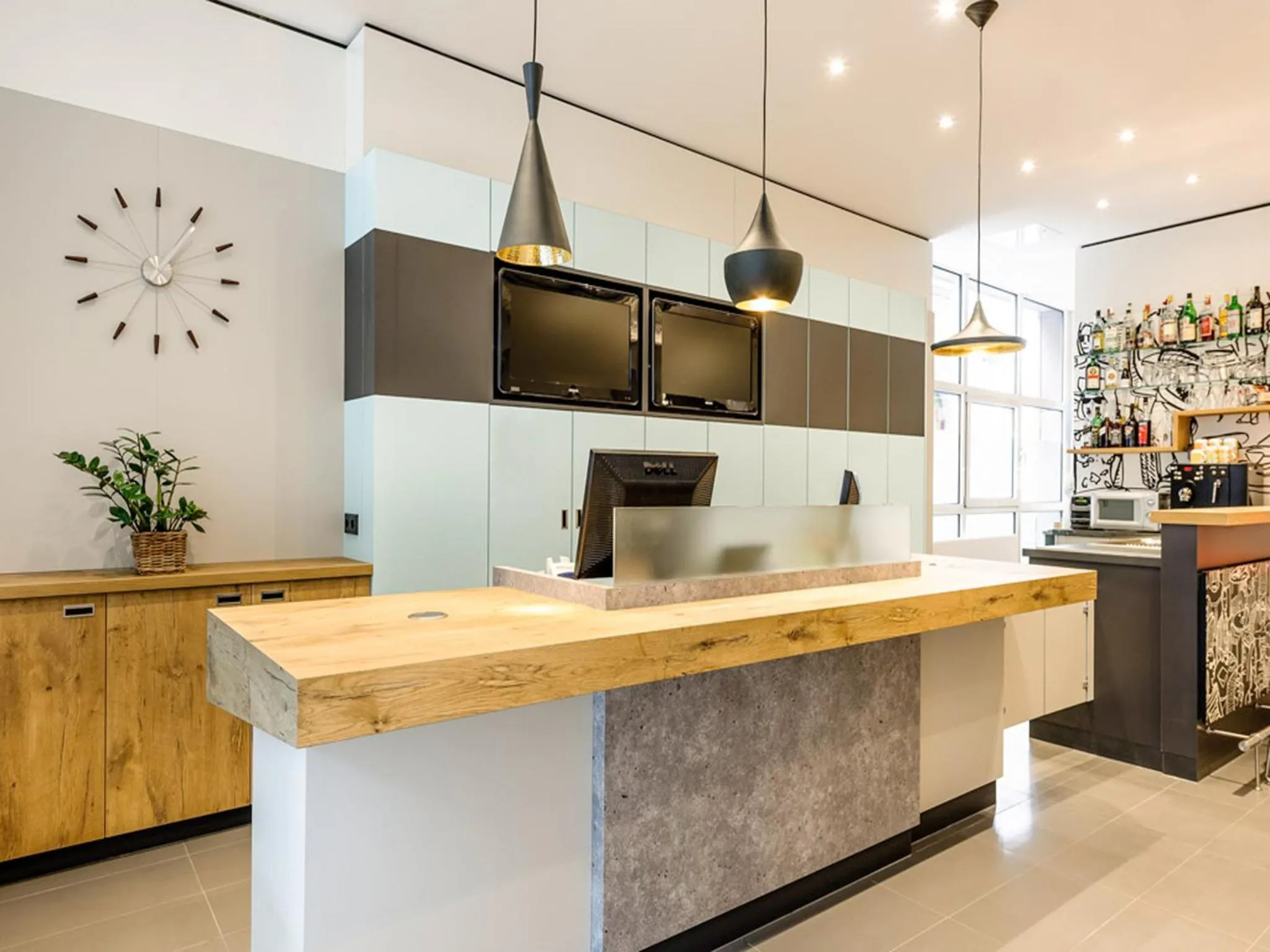 Lobby or reception in ibis Hotel Nürnberg Altstadt