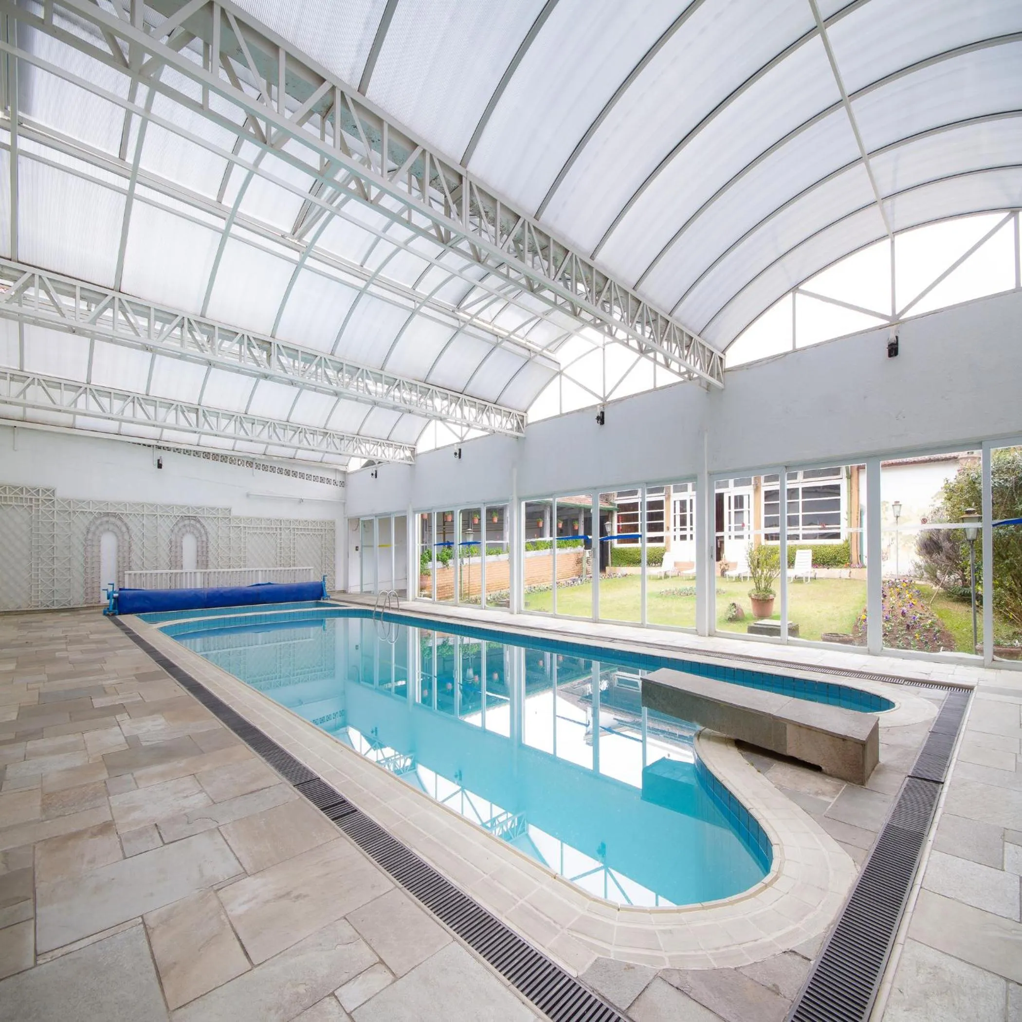 Pool view in Hotel Chateau