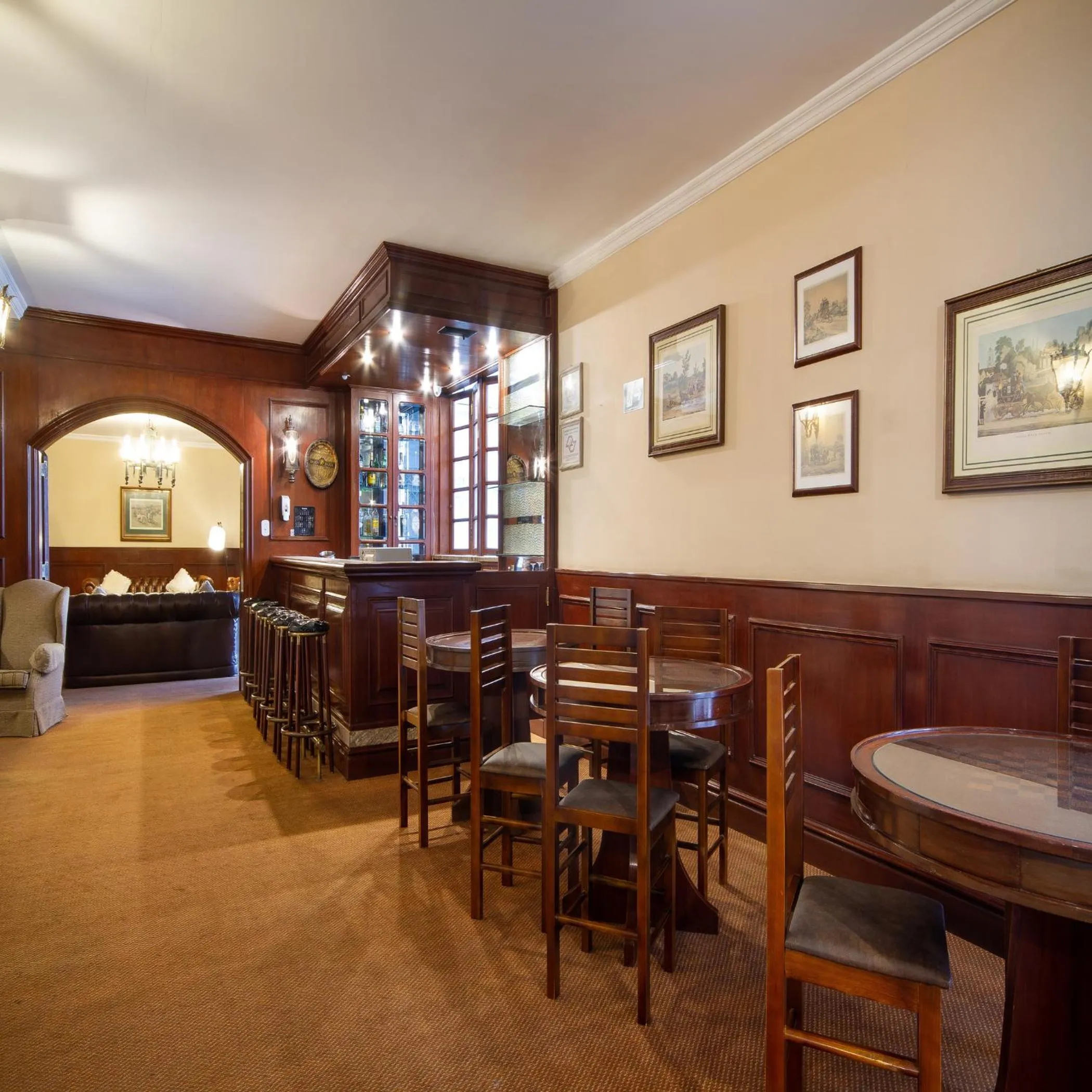Living room in Hotel Chateau