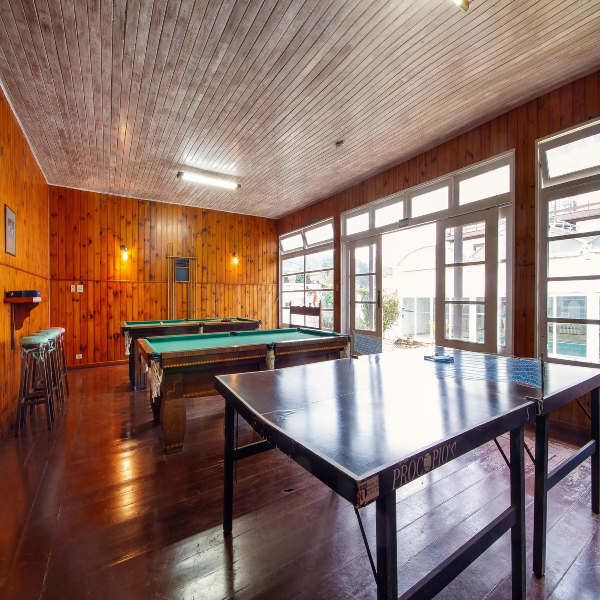 Game Room in Hotel Chateau