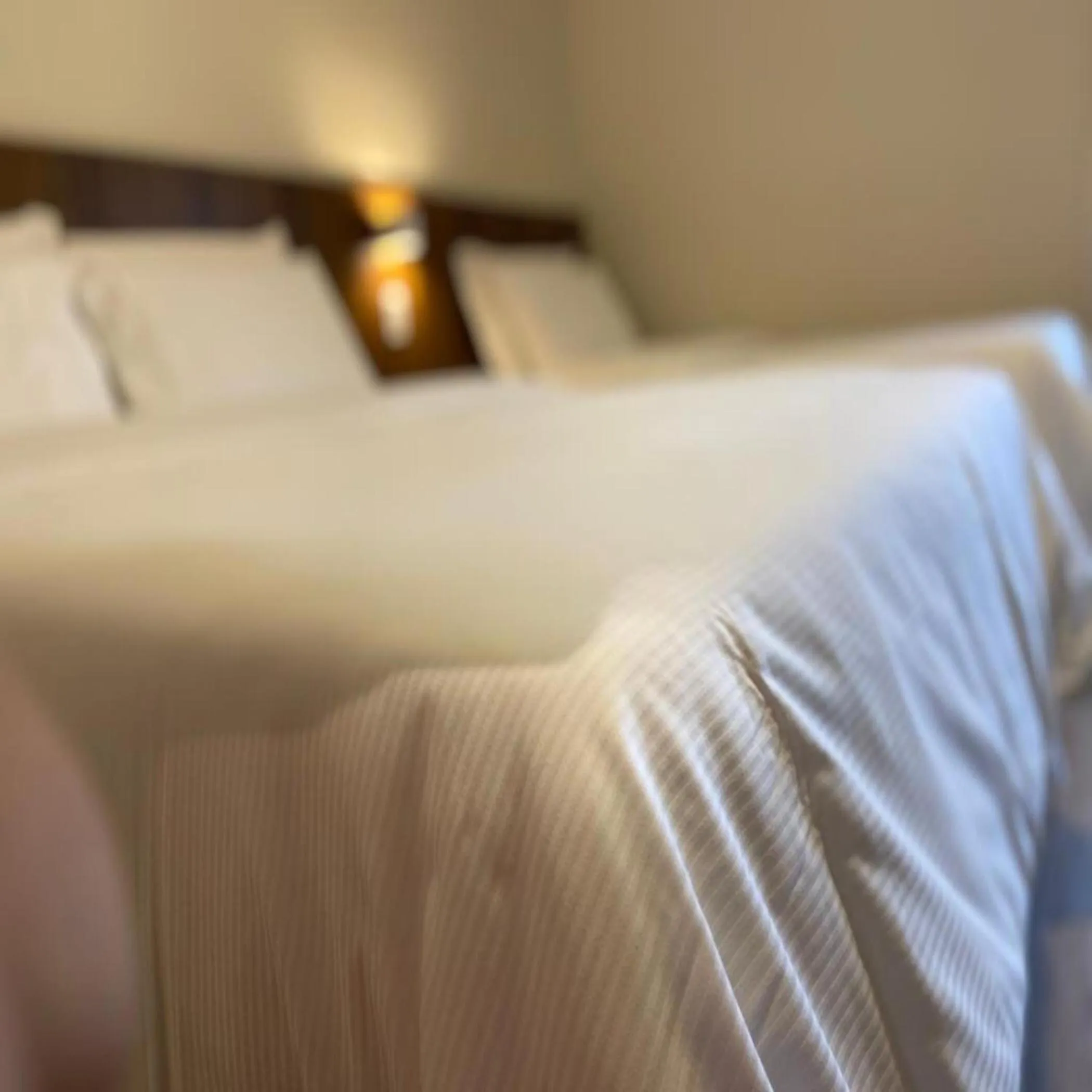 Bed in Hotel Chateau