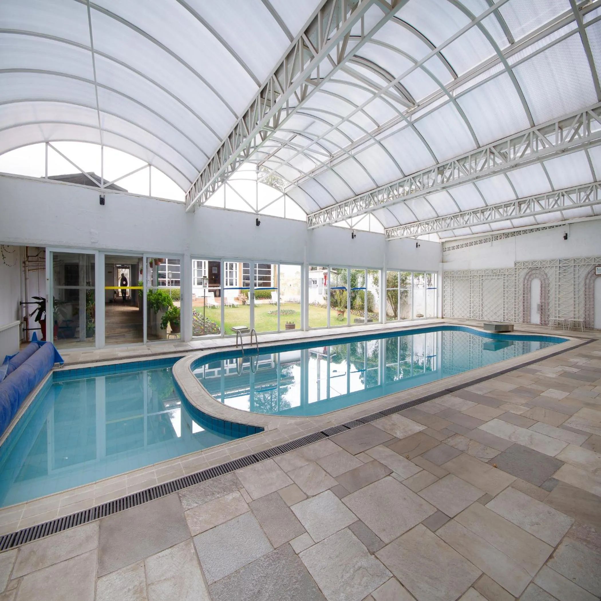 Pool view in Hotel Chateau