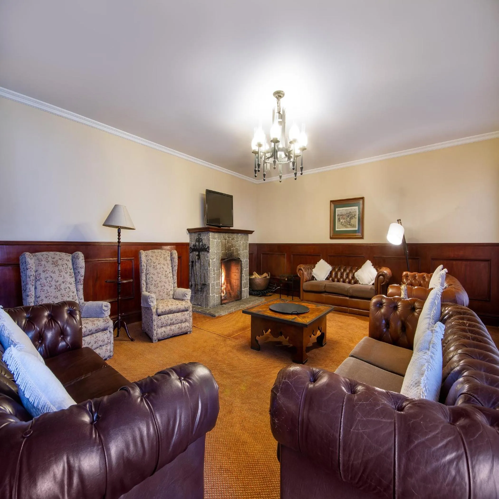 Living room in Hotel Chateau