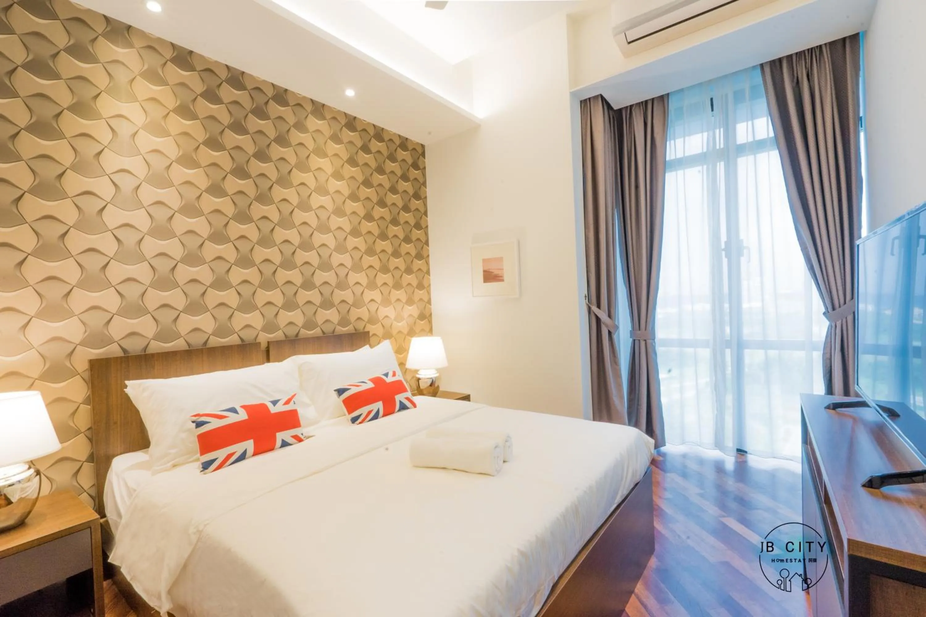 Bed in Grand Medini Suites by RR JBcity