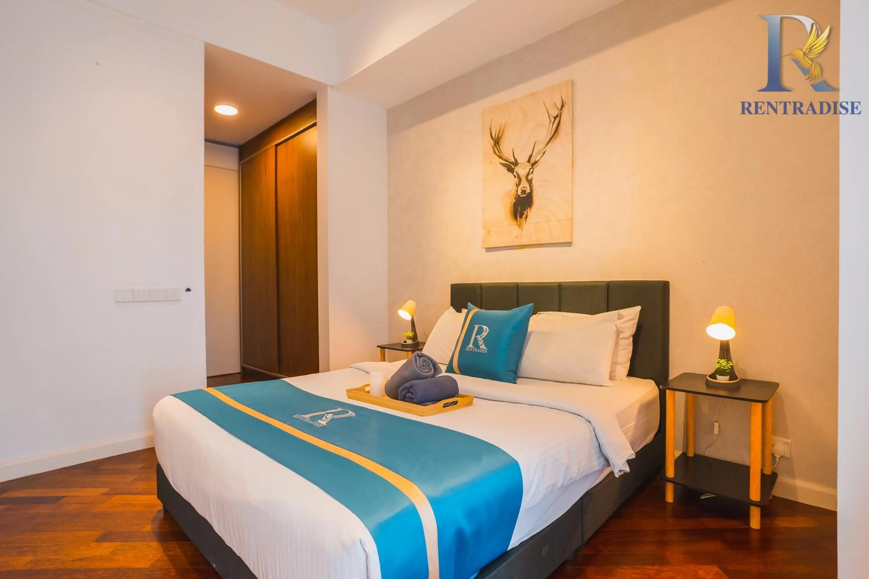 Bed in Grand Medini Suites by RR JBcity