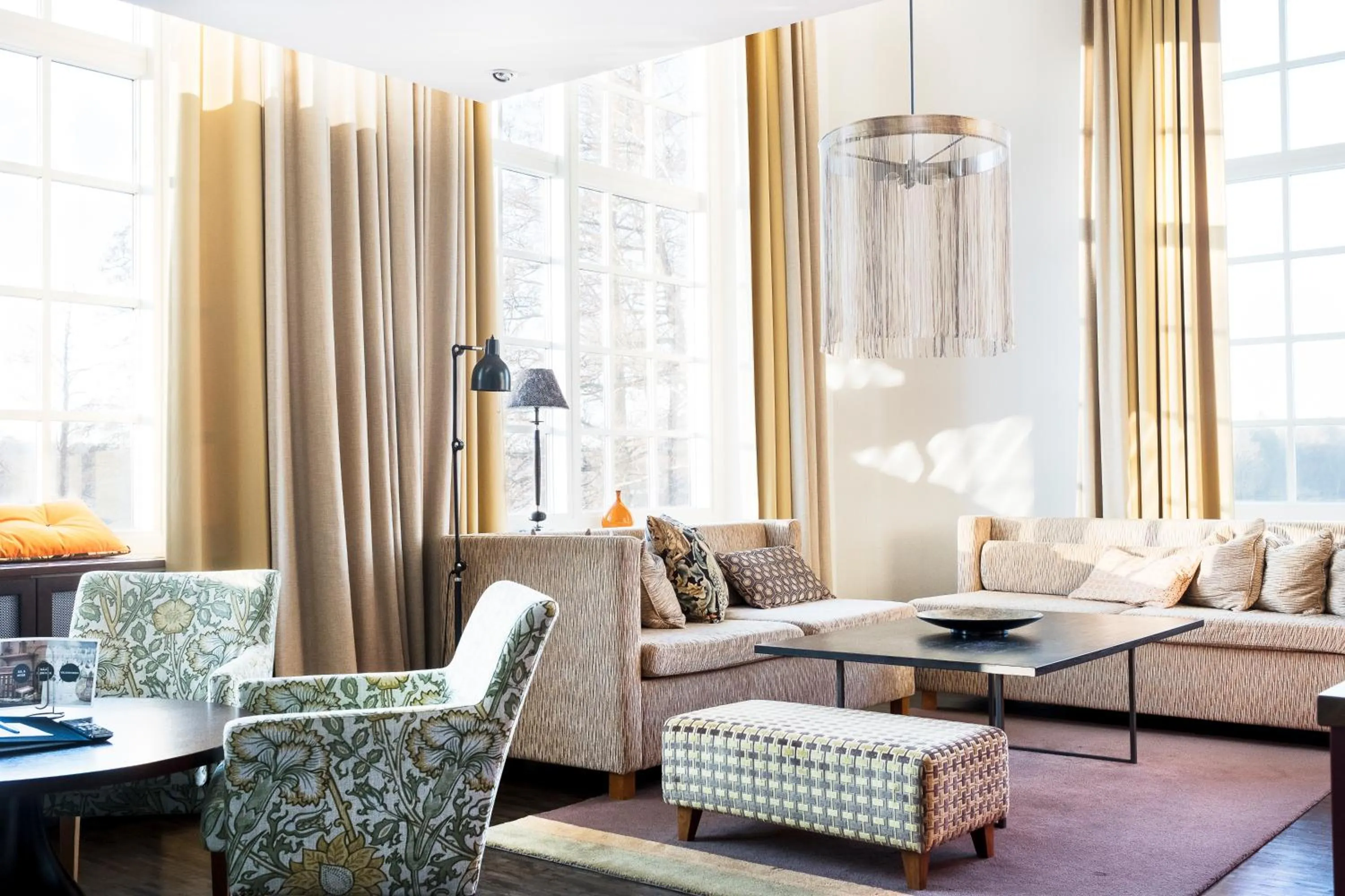 Living room in Nääs Fabriker Hotell & Restaurang