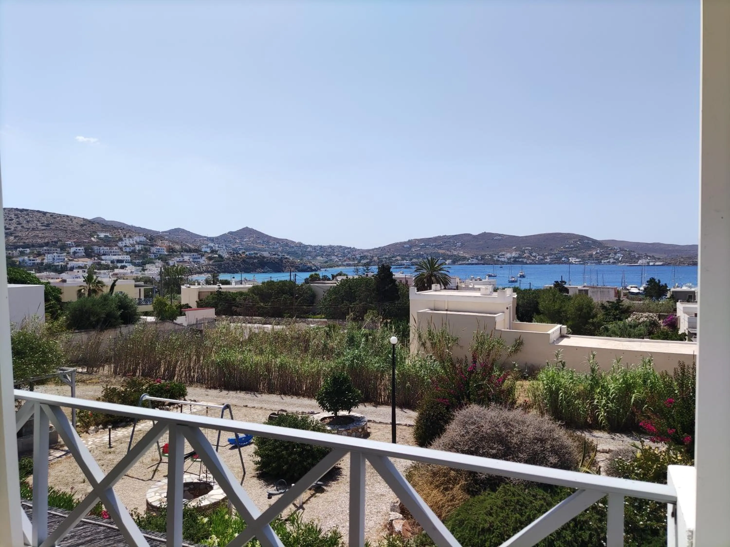 Balcony/Terrace in Galini Rooms & Apartments