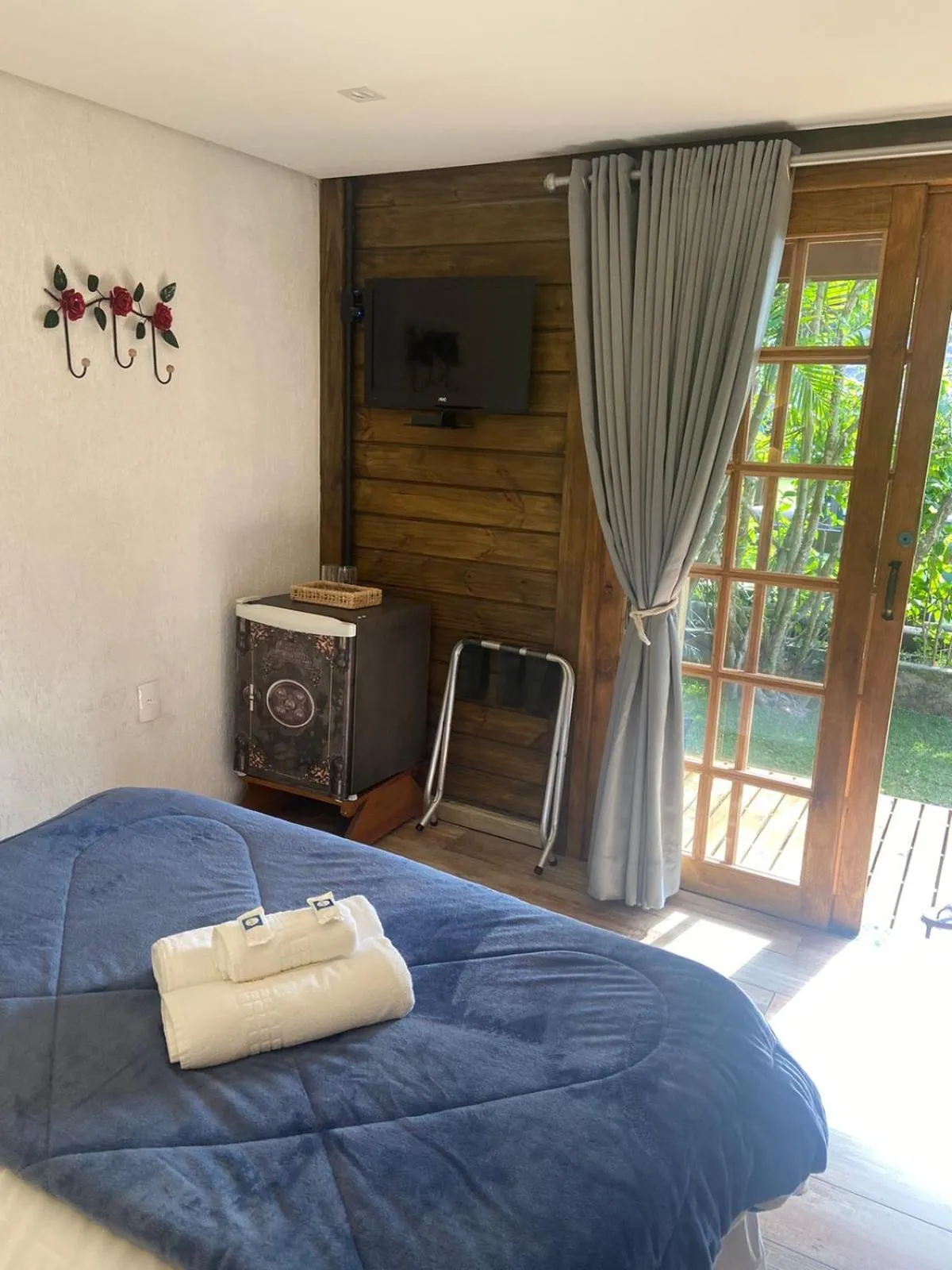TV and multimedia, Bed in Pousada Kainoa