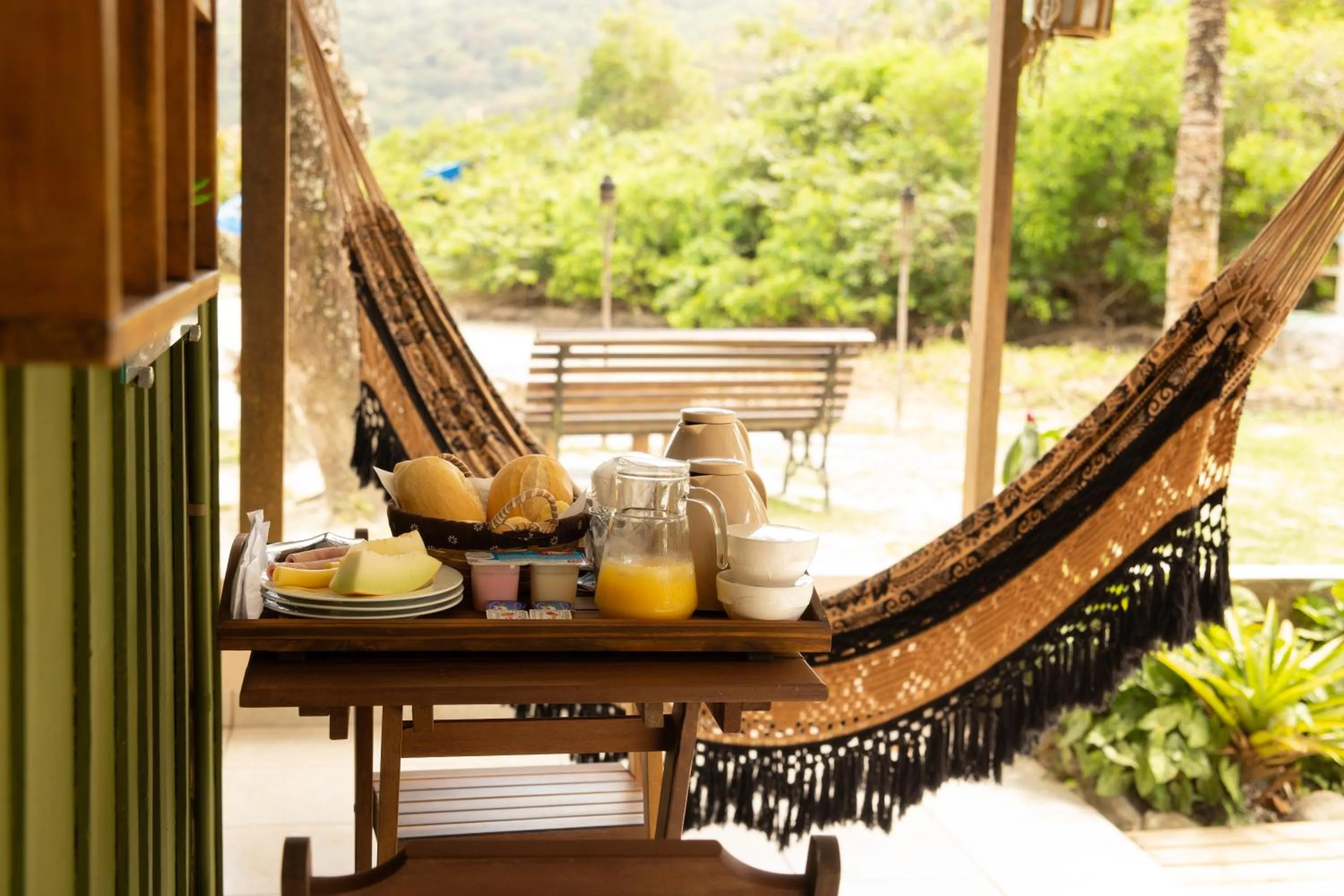 Patio in Pousada Kainoa