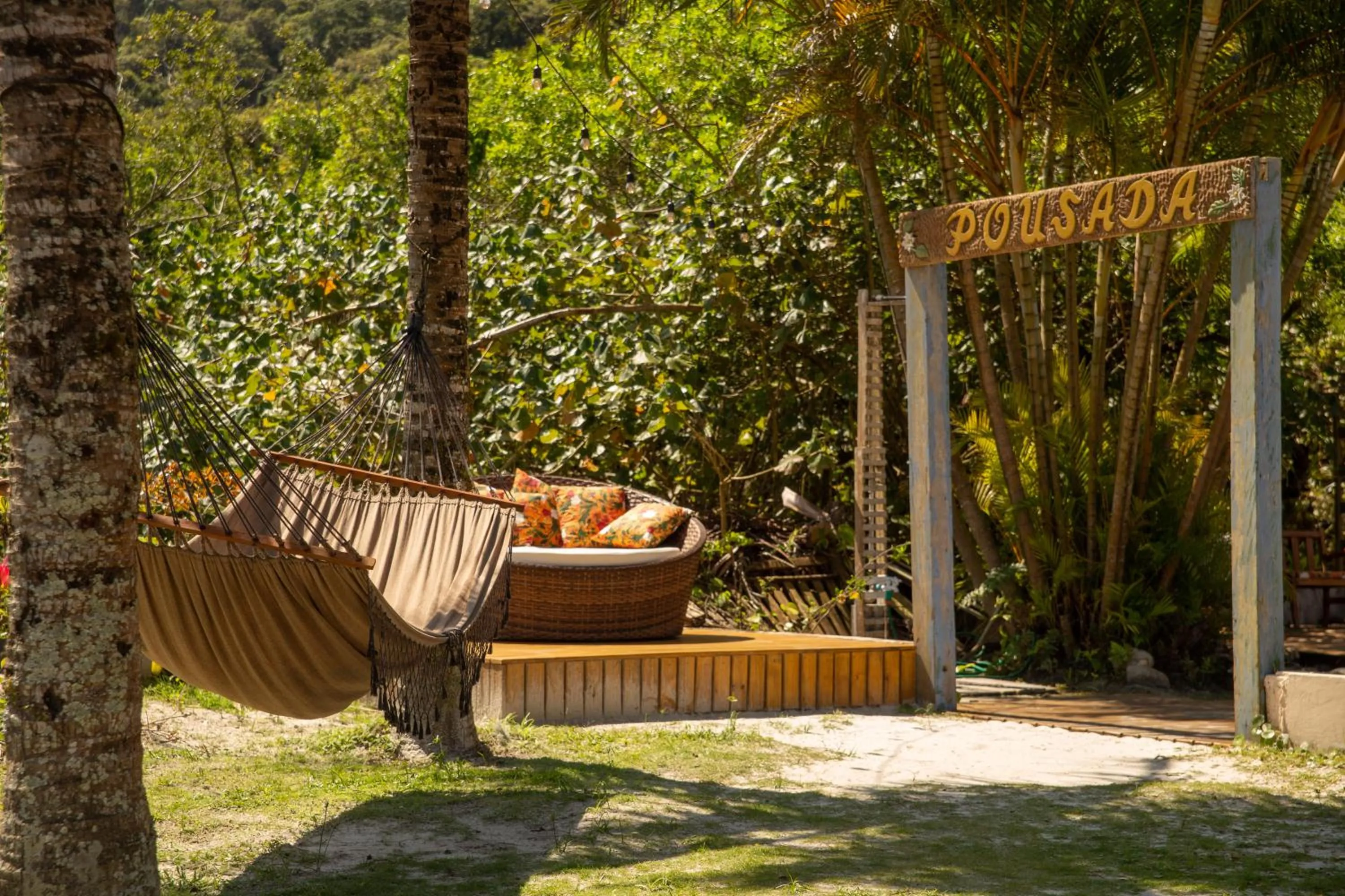 Garden in Pousada Kainoa