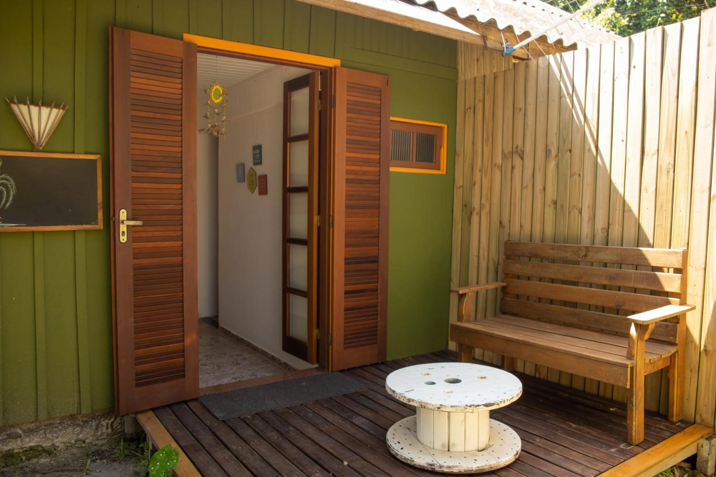 Patio in Pousada Kainoa