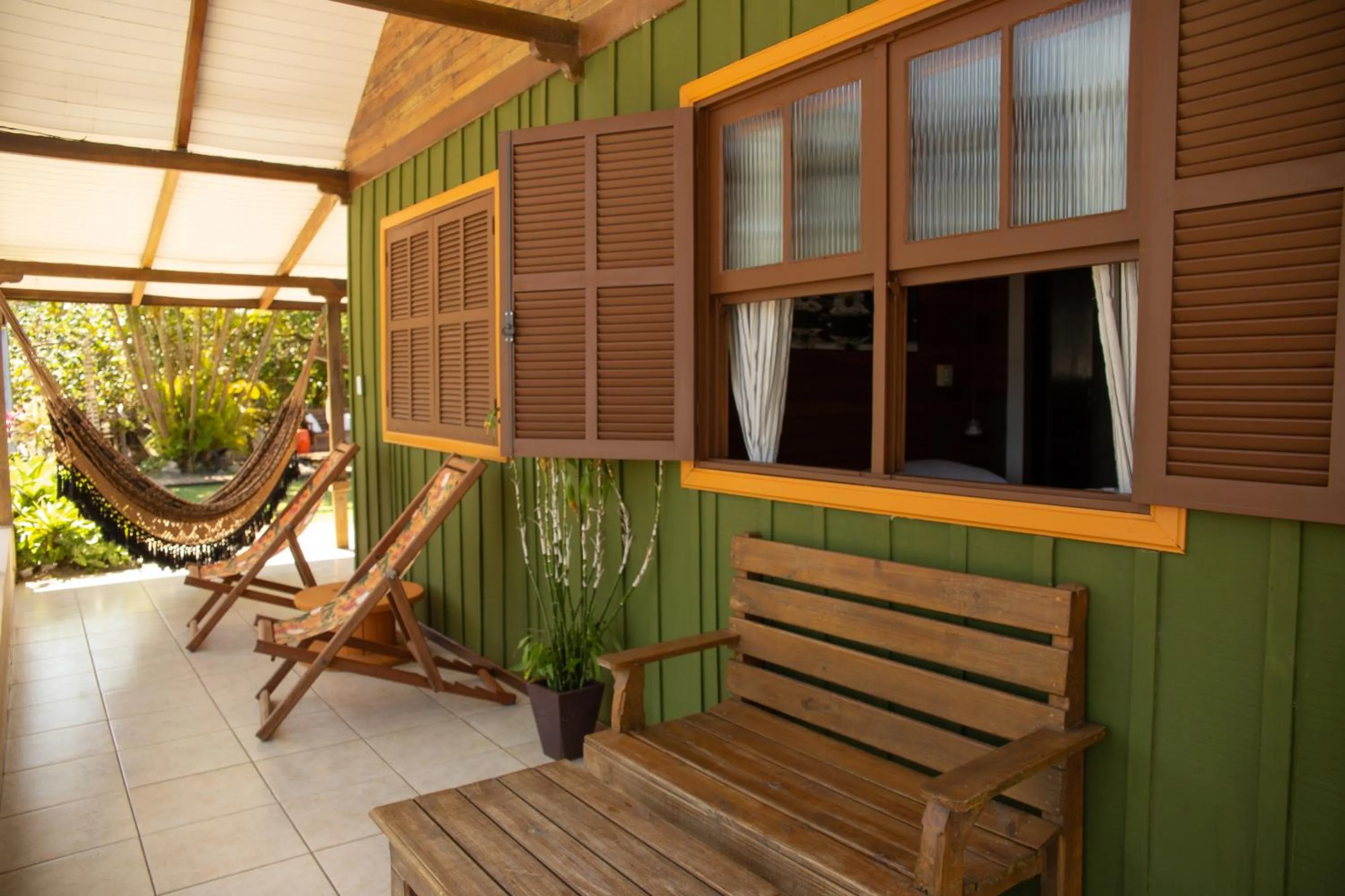 Patio in Pousada Kainoa