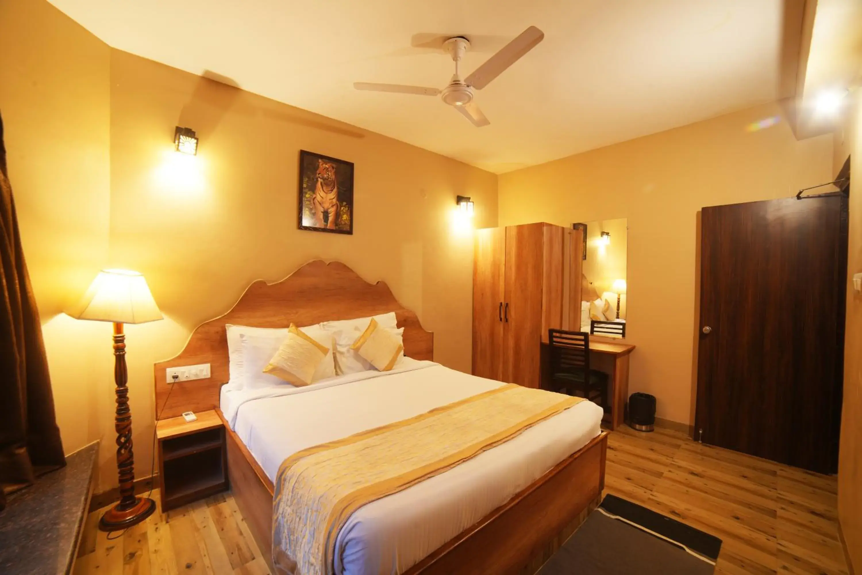 Bedroom, Bed in Olive Resort - Sillari Pench Bedroom, Bed in Olive Resort - Sillari Pench