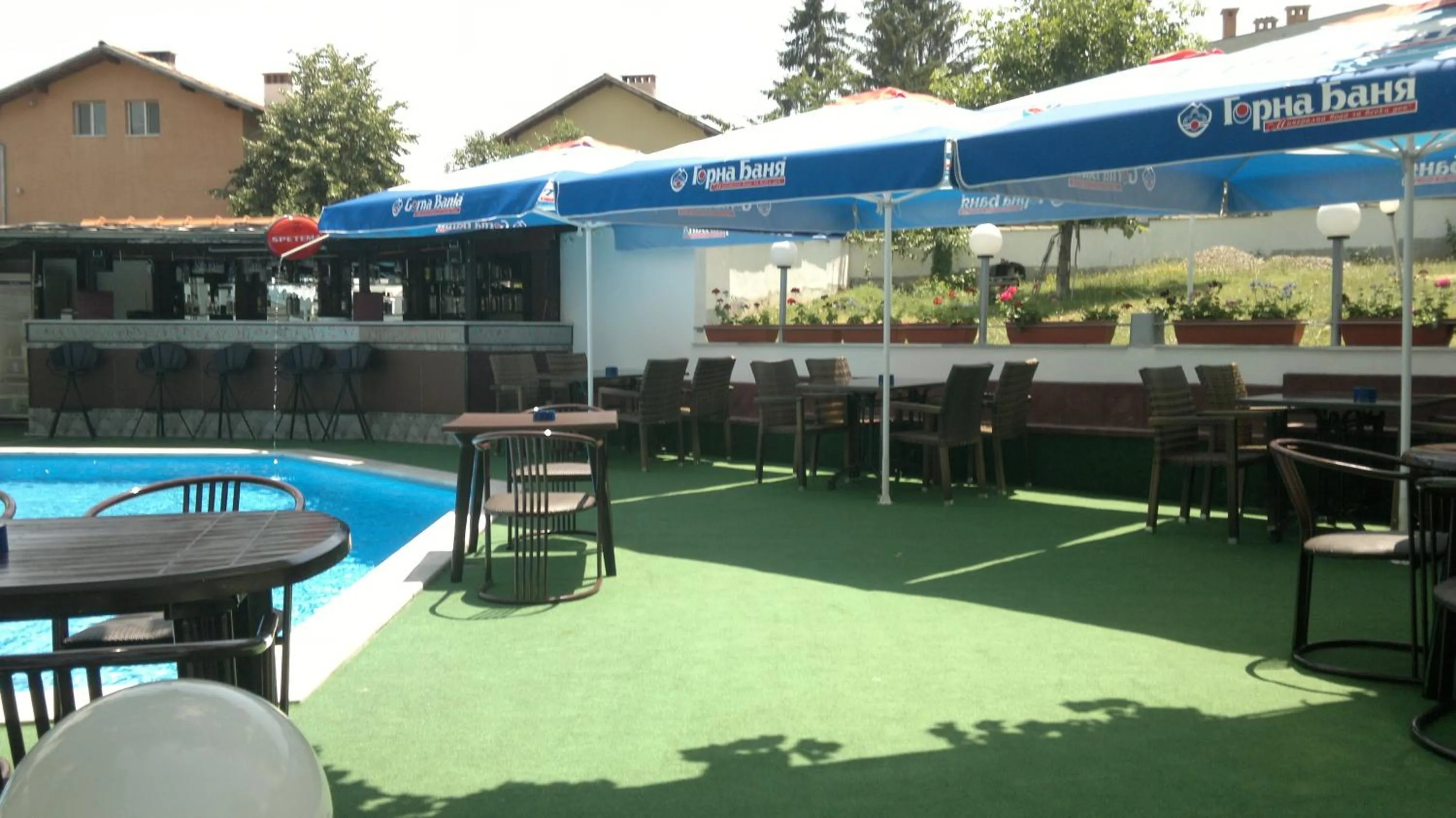 Garden in Family Hotel Yagoda88