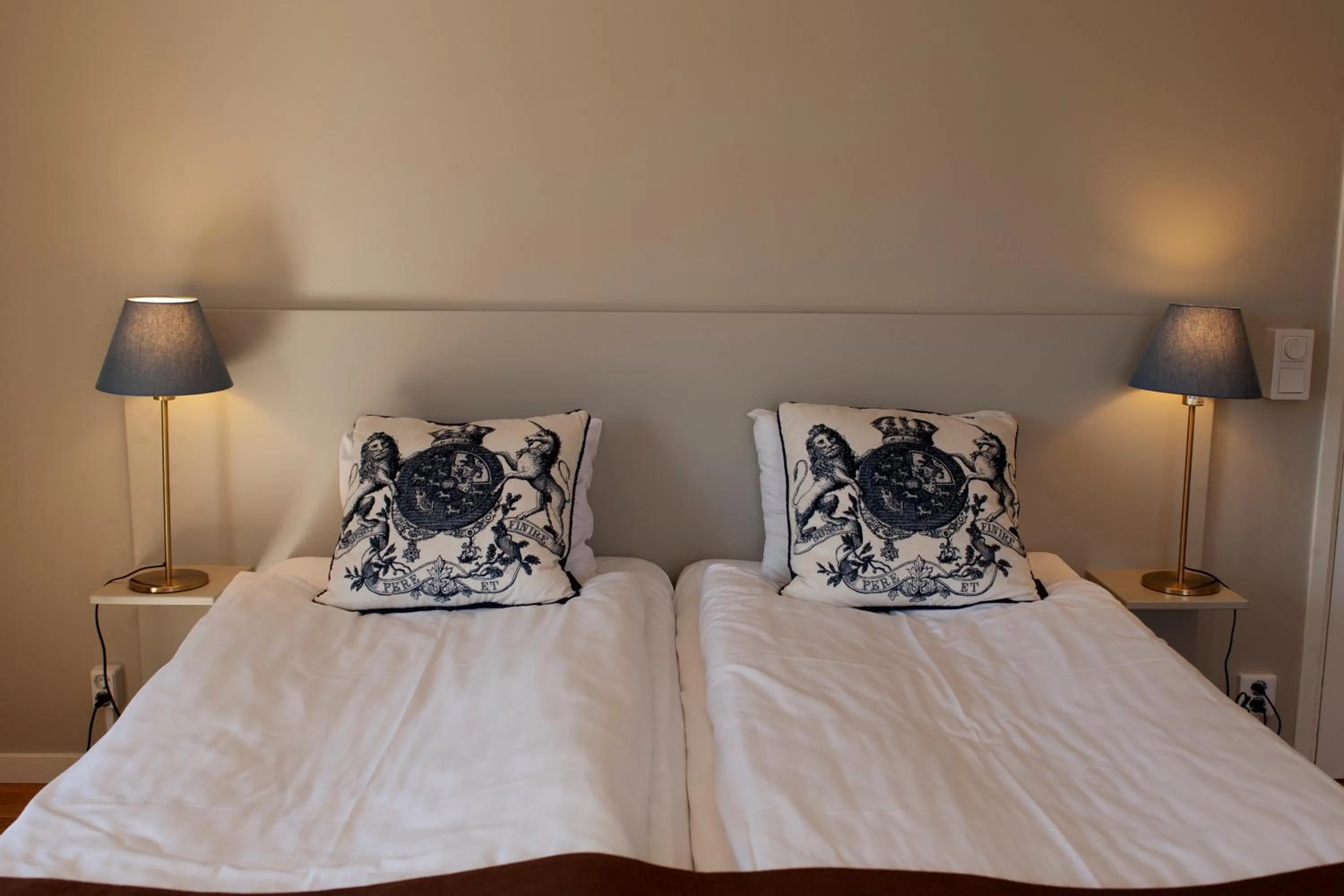 Bed in Hotell Magasin 1