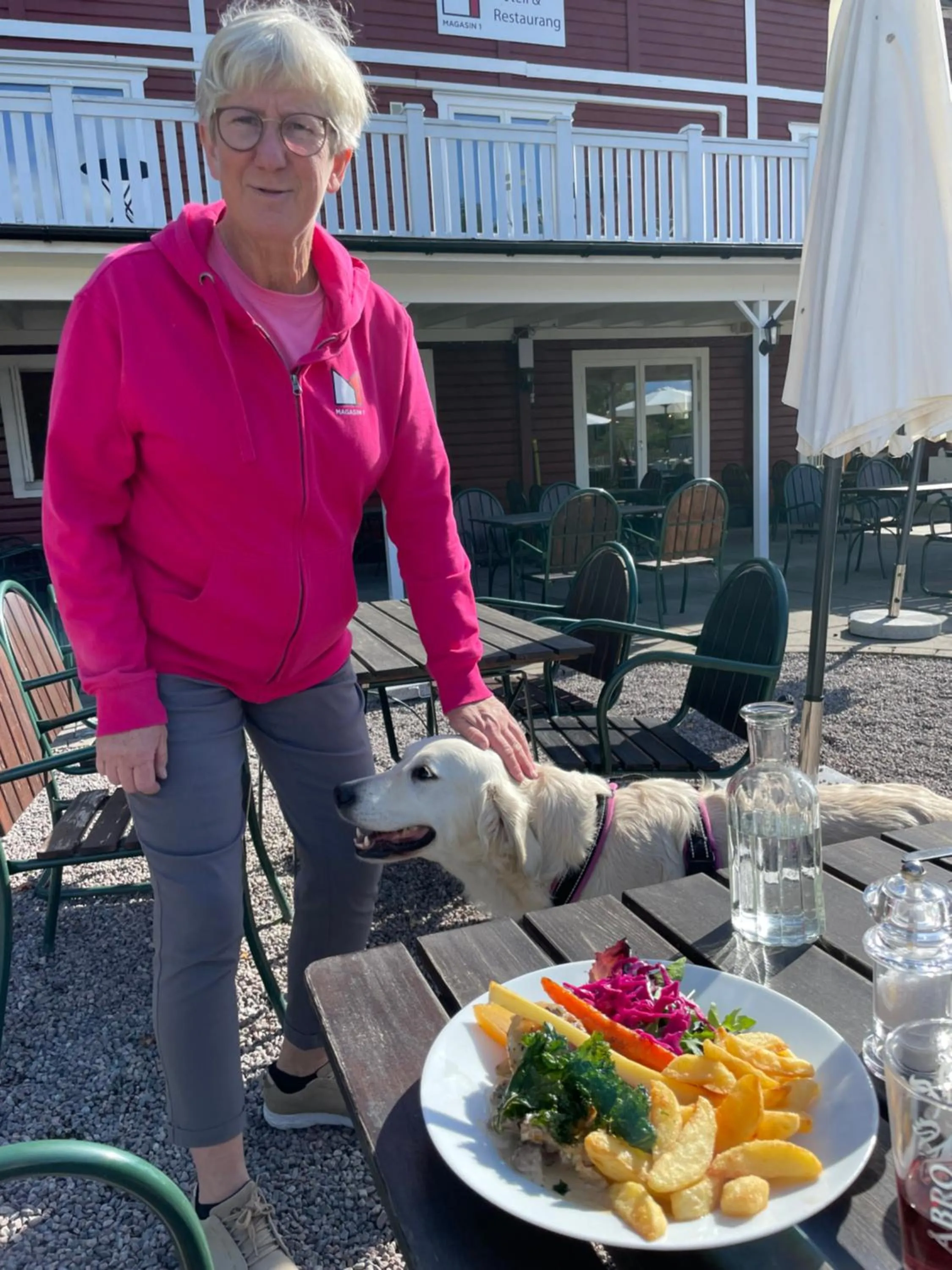 Patio in Hotell Magasin 1