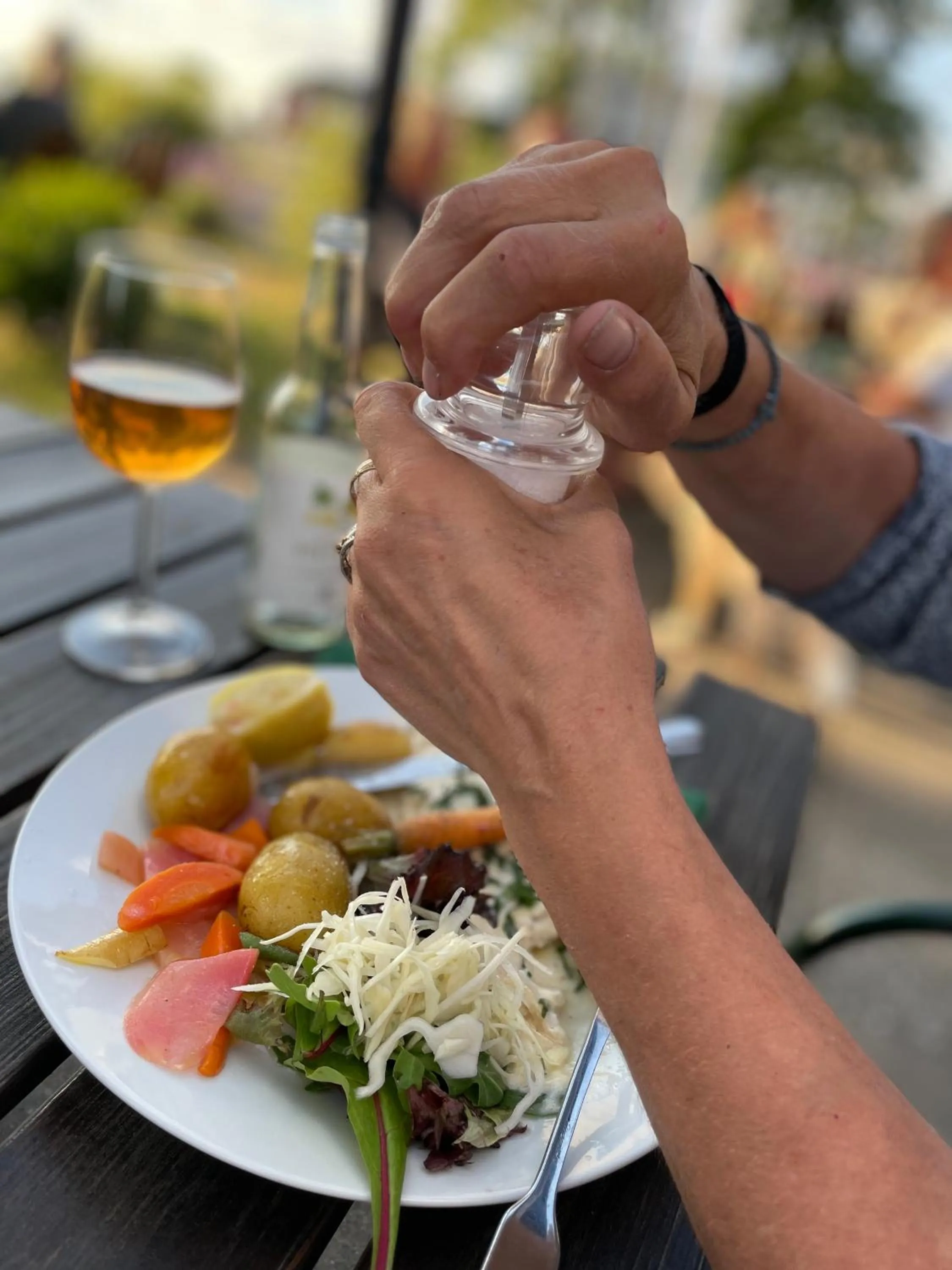 Patio in Hotell Magasin 1