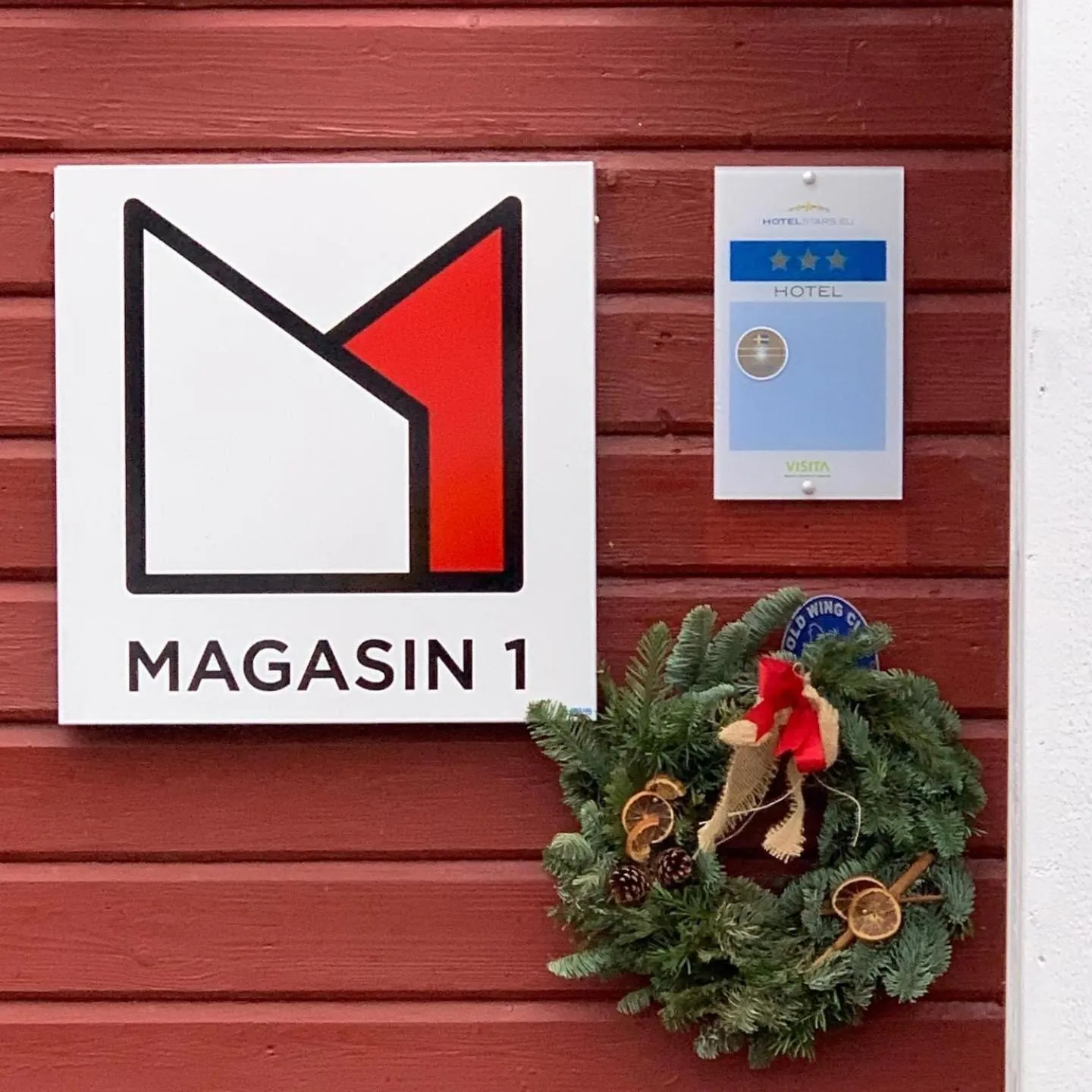 Property logo or sign in Hotell Magasin 1