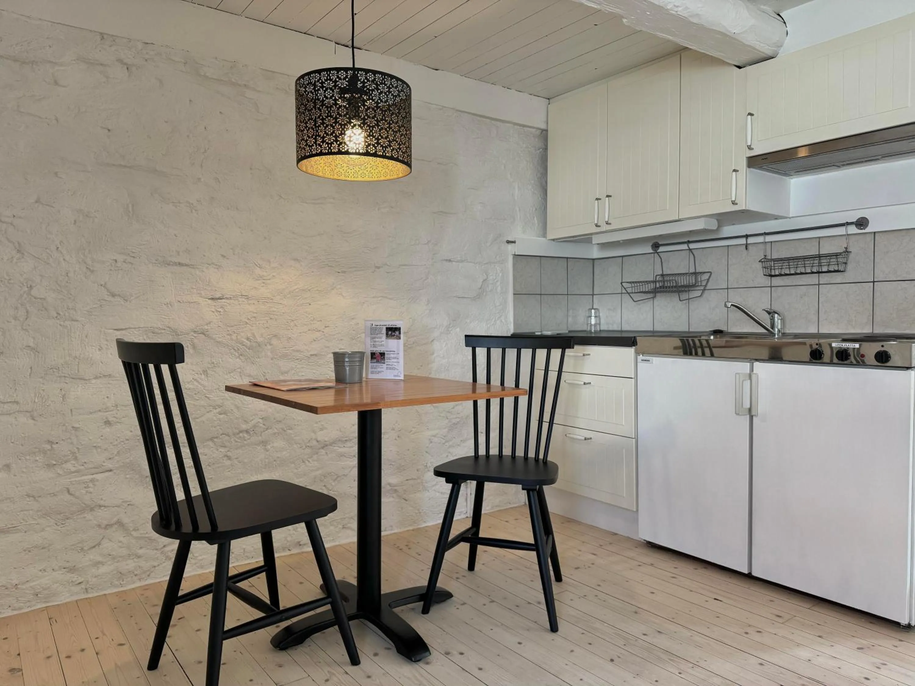 Kitchen or kitchenette in Hotell Magasin 1