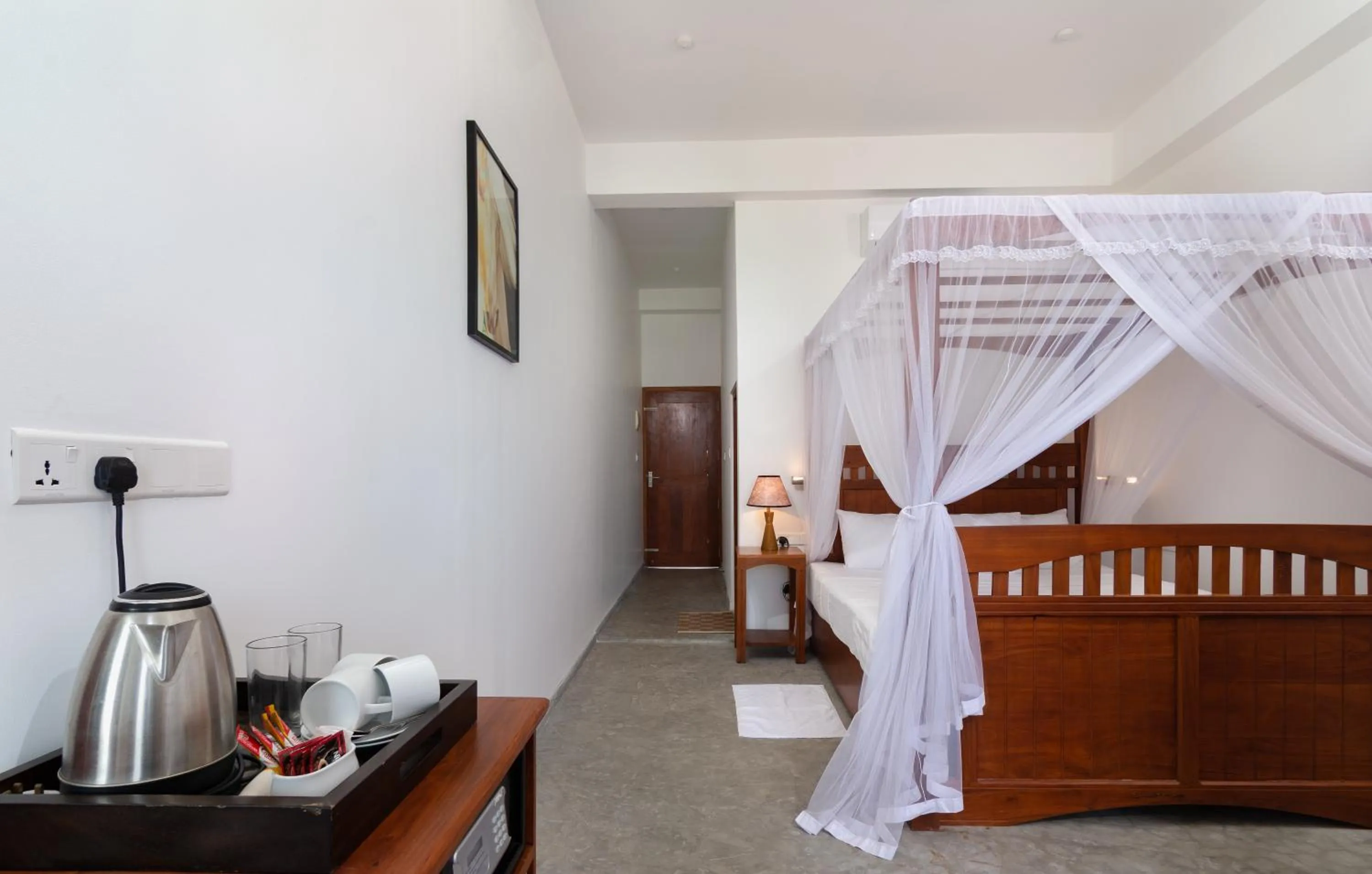 Bedroom, Bed in Samaraana