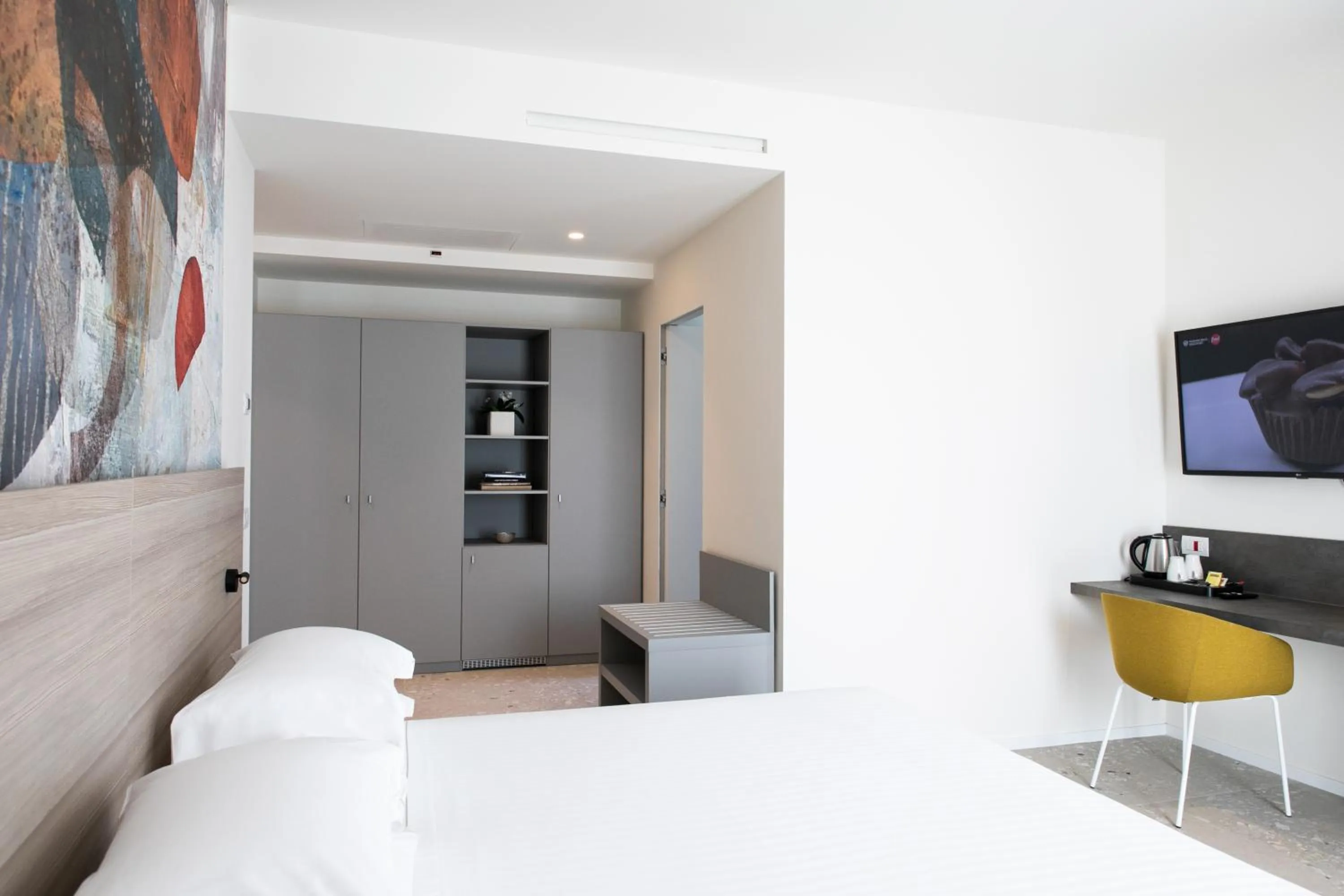 Bed in Hotel Cristallo