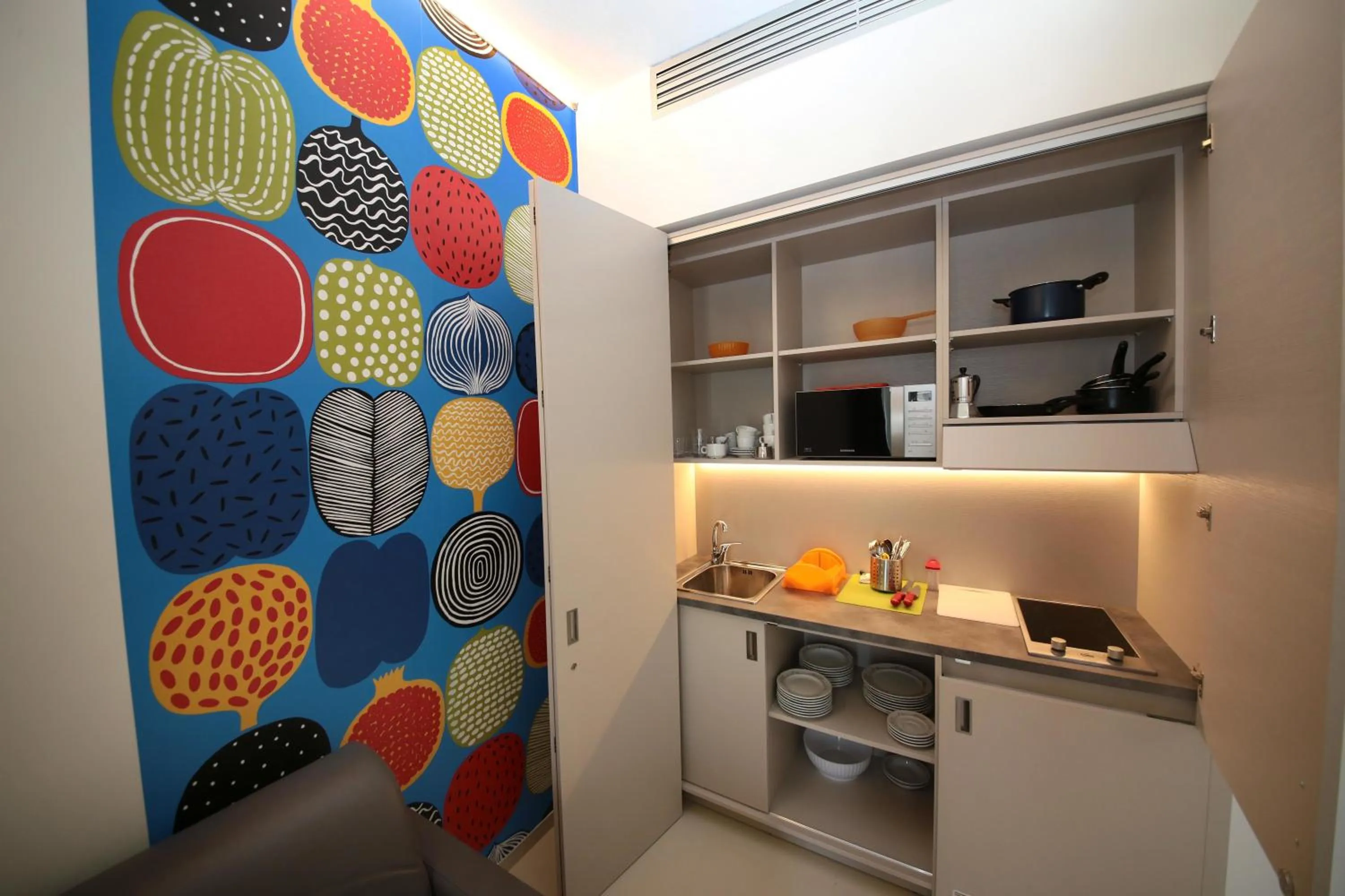Kitchen or kitchenette in Hotel Cristallo