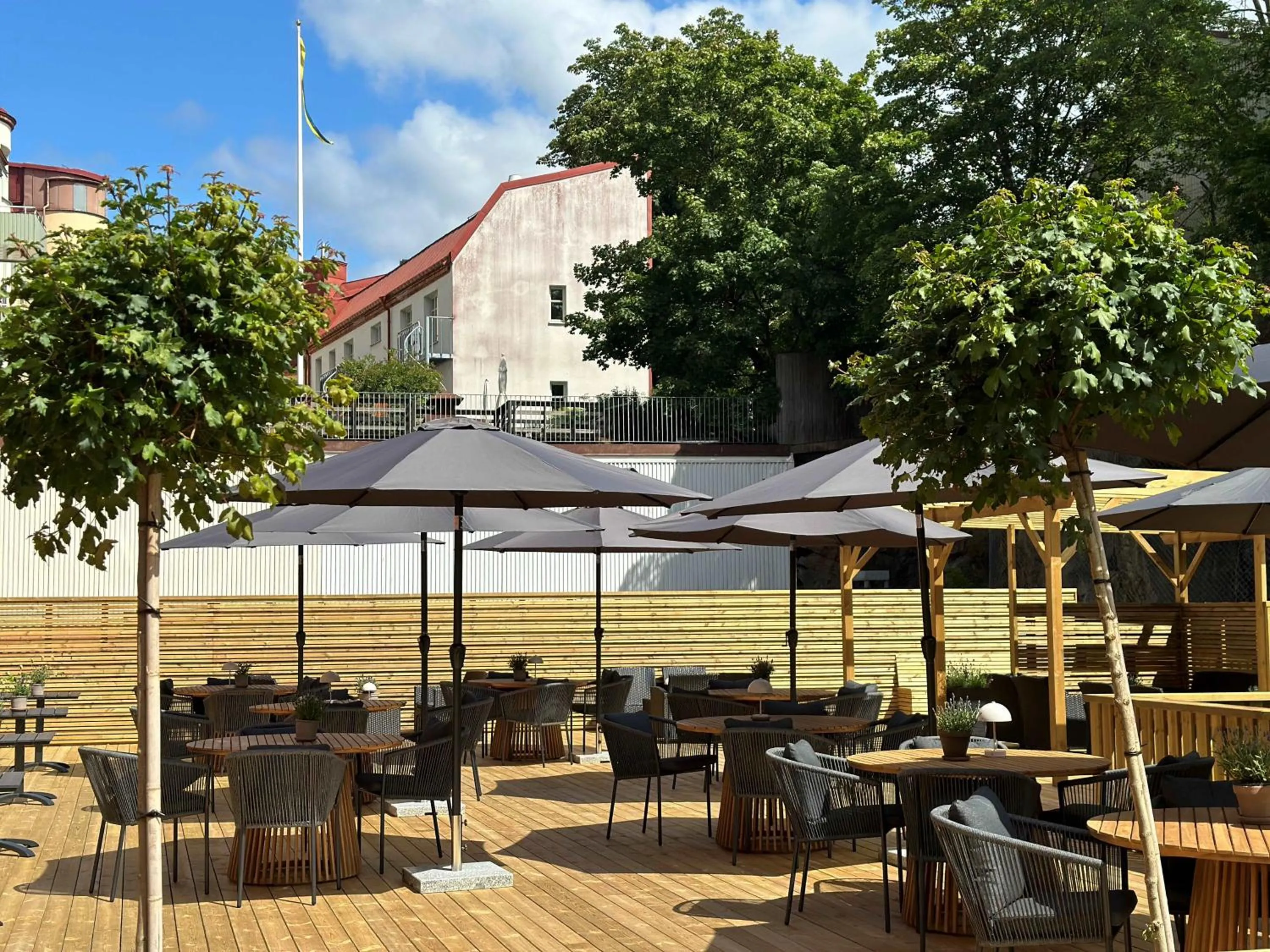 Patio in Spar Hotel Majorna