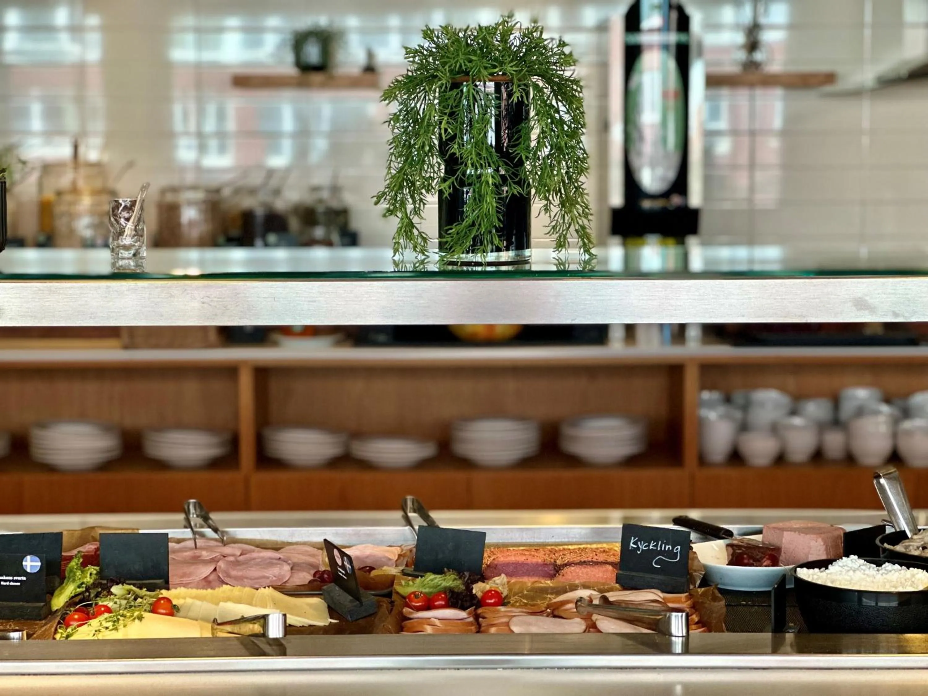 Buffet breakfast in Spar Hotel Majorna