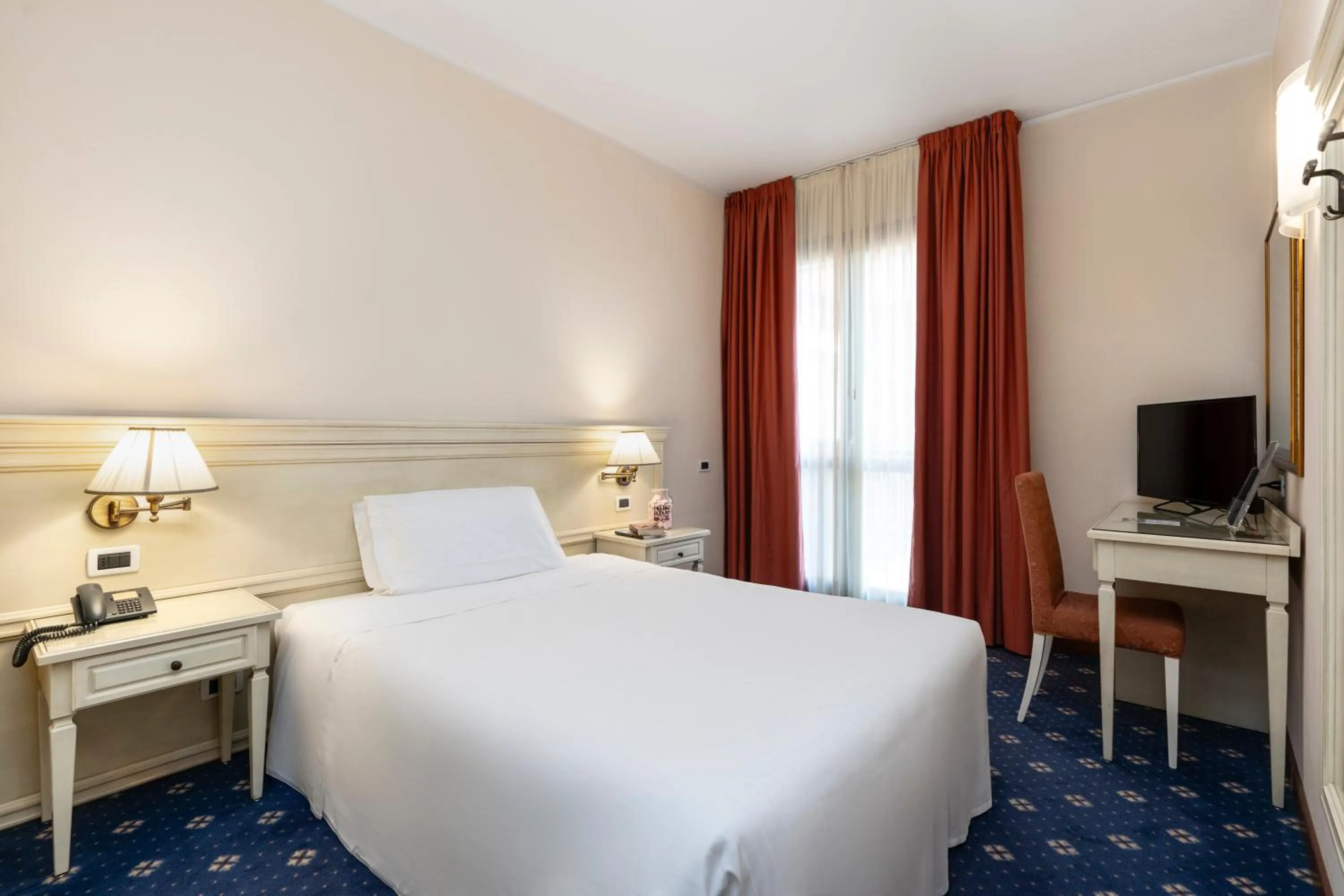 Bedroom, Bed in Hotel Alle Acque