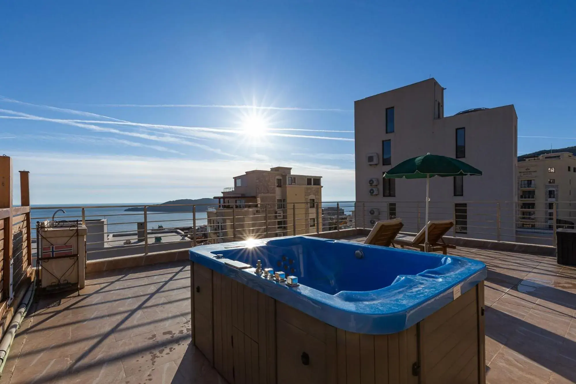 One-Bedroom Apartment with Sea View and Terrace in Sunny Side Wellness Resort & Spa One-Bedroom Apartment with Sea View and Terrace in Sunny Side Wellness Resort & Spa