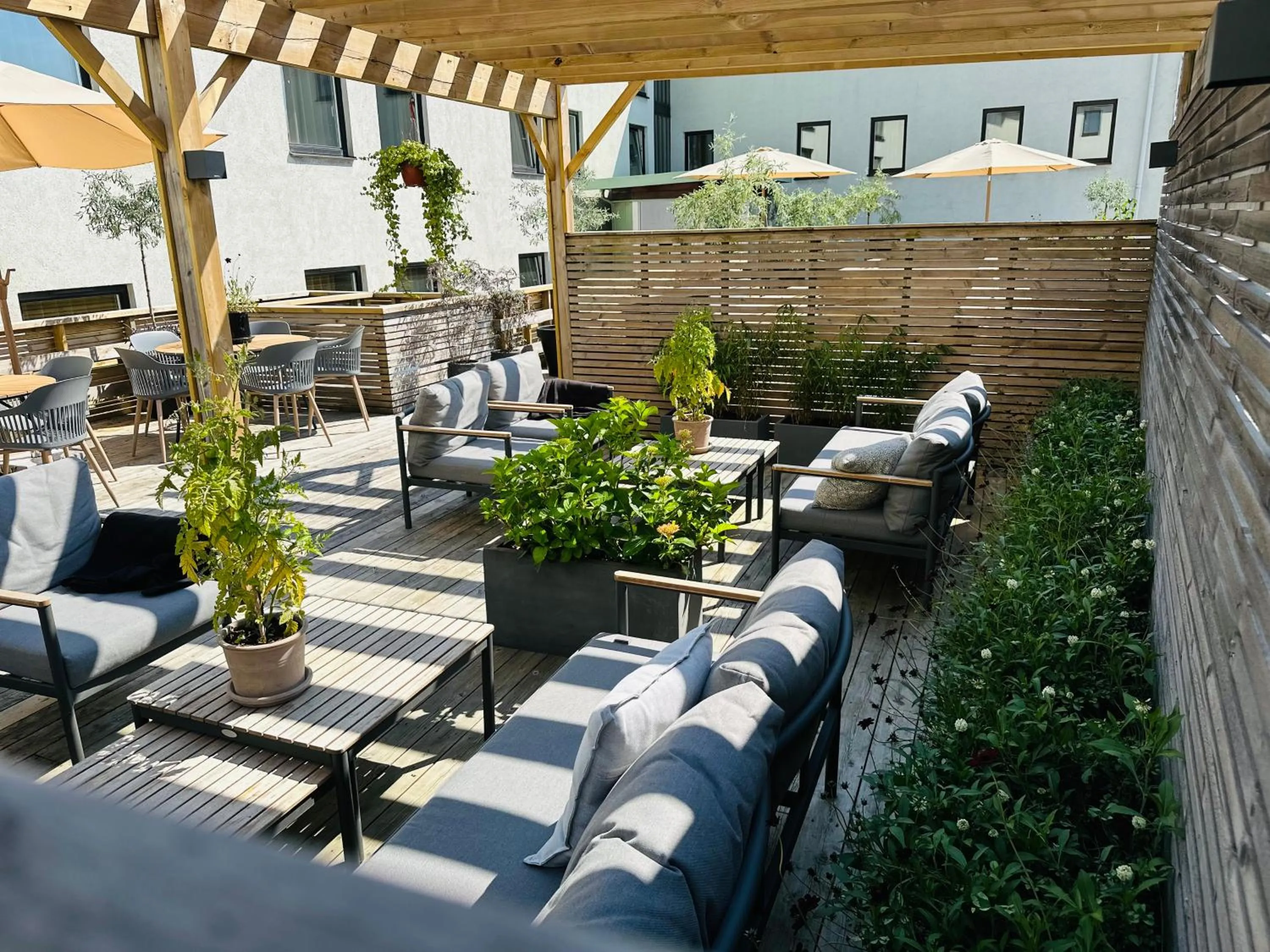 Balcony/Terrace in Spar Hotel Gårda