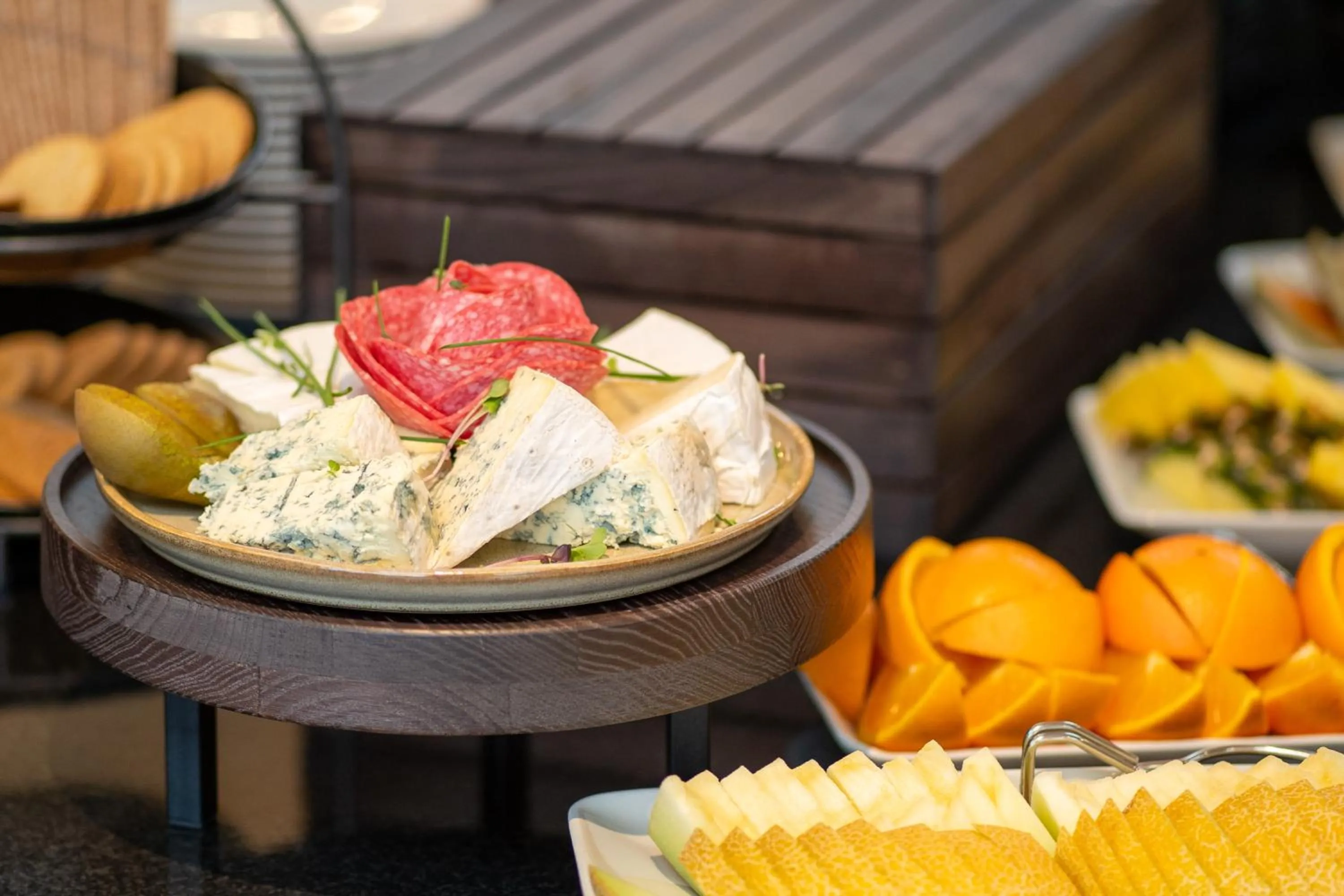 Buffet breakfast in Spar Hotel Gårda