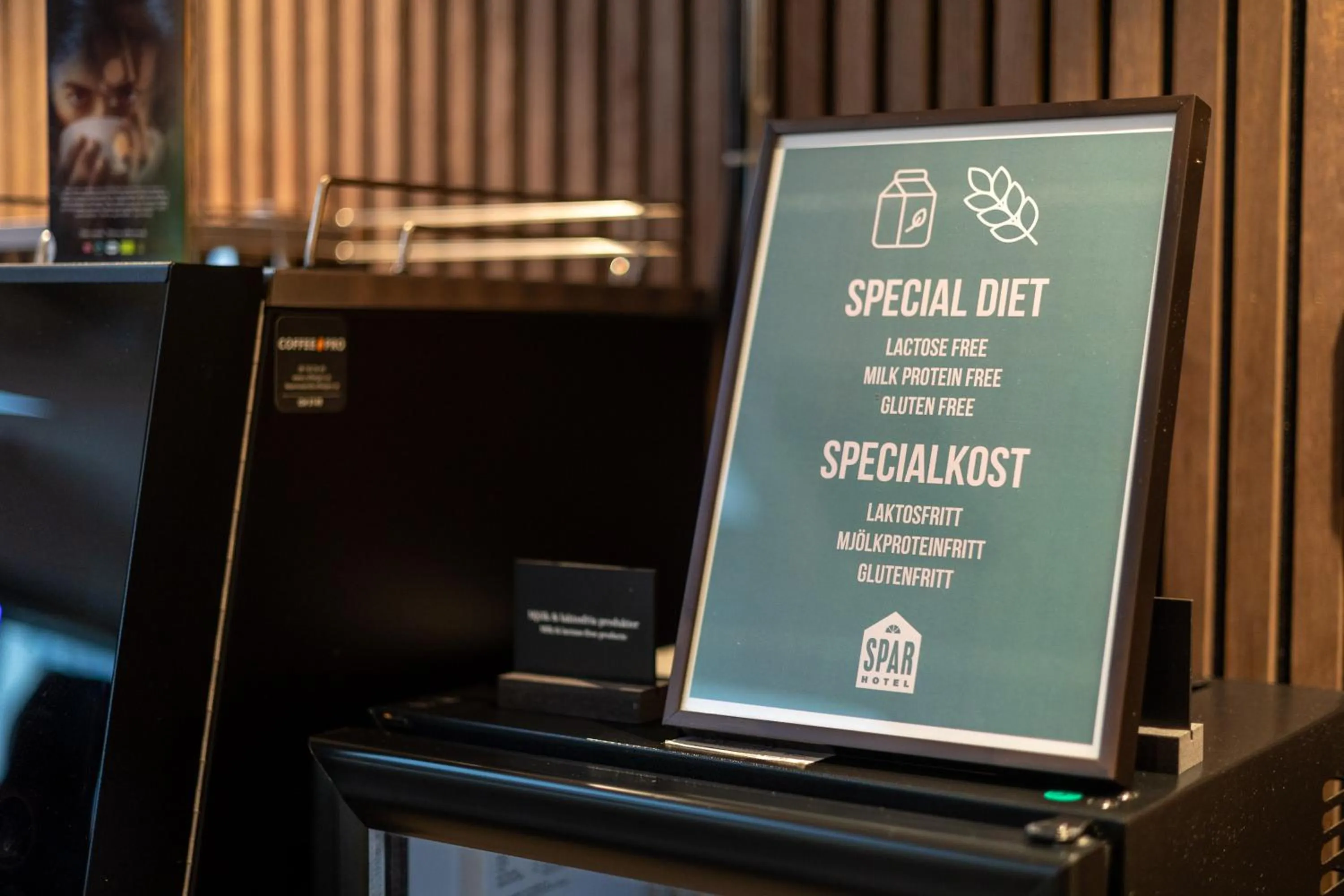 Buffet breakfast in Spar Hotel Gårda