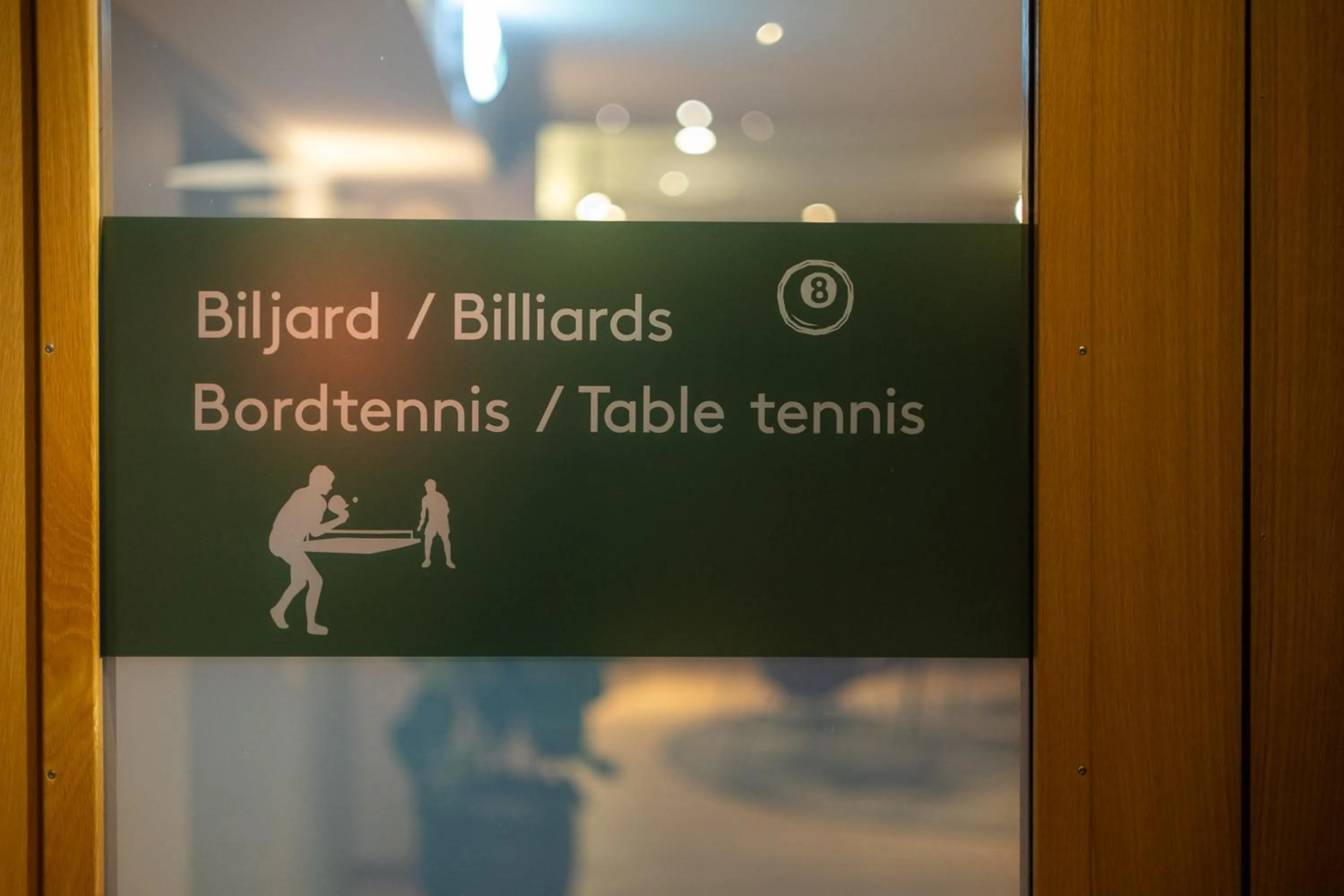 Billiard in Spar Hotel Gårda