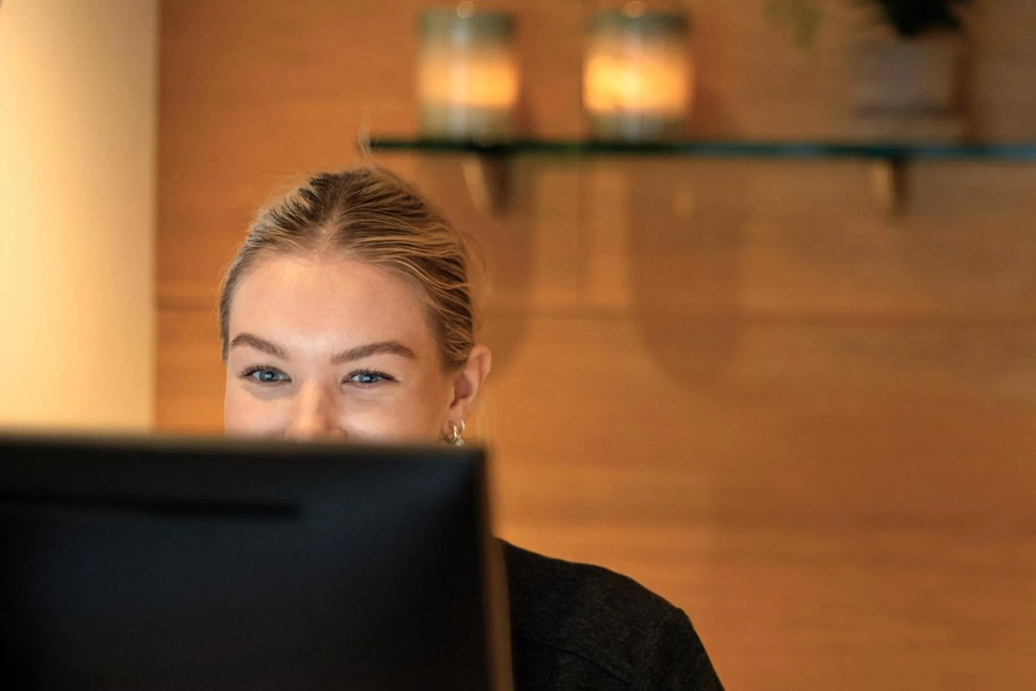 Lobby or reception in Spar Hotel Gårda