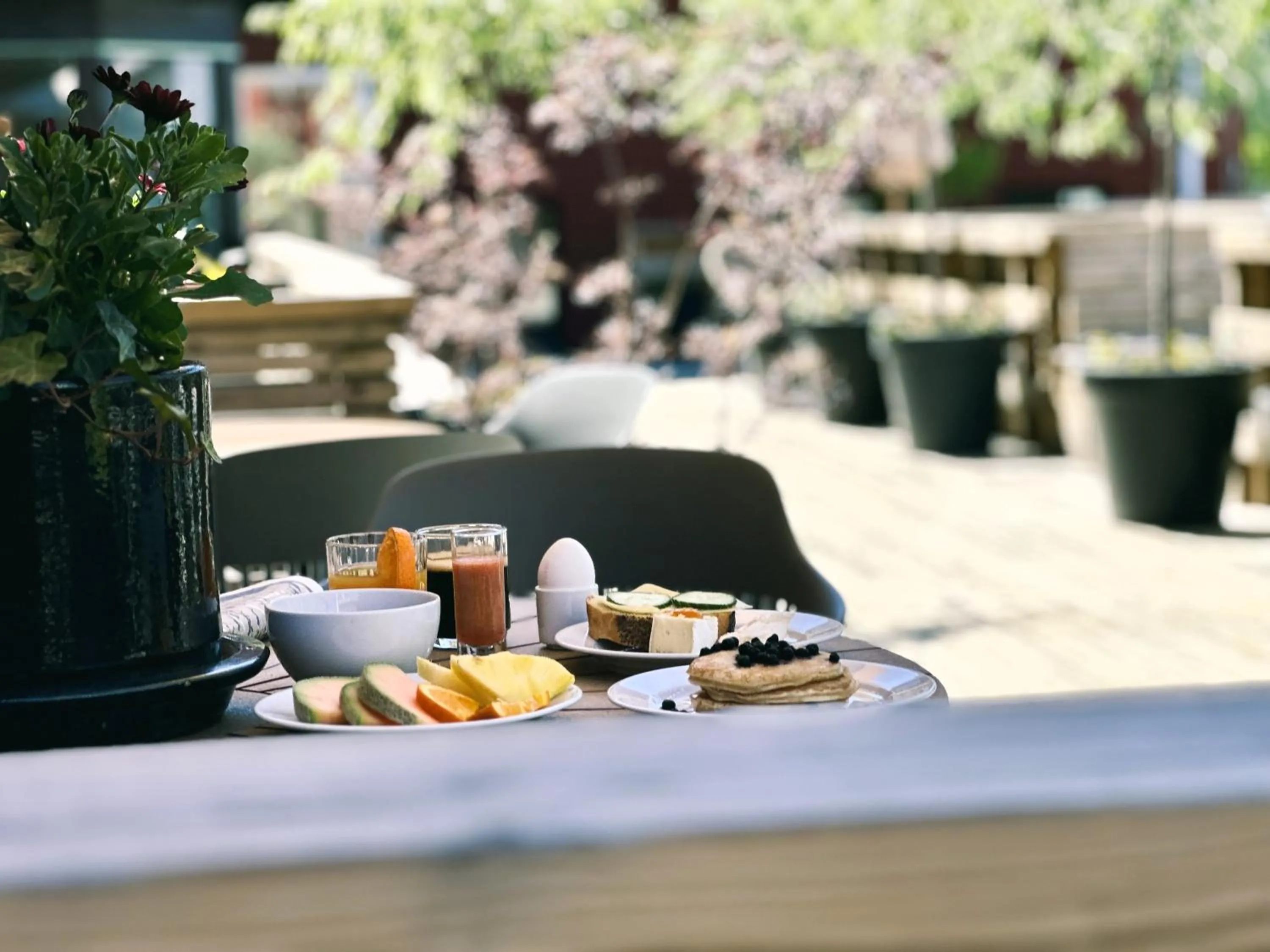 Balcony/Terrace in Spar Hotel Gårda