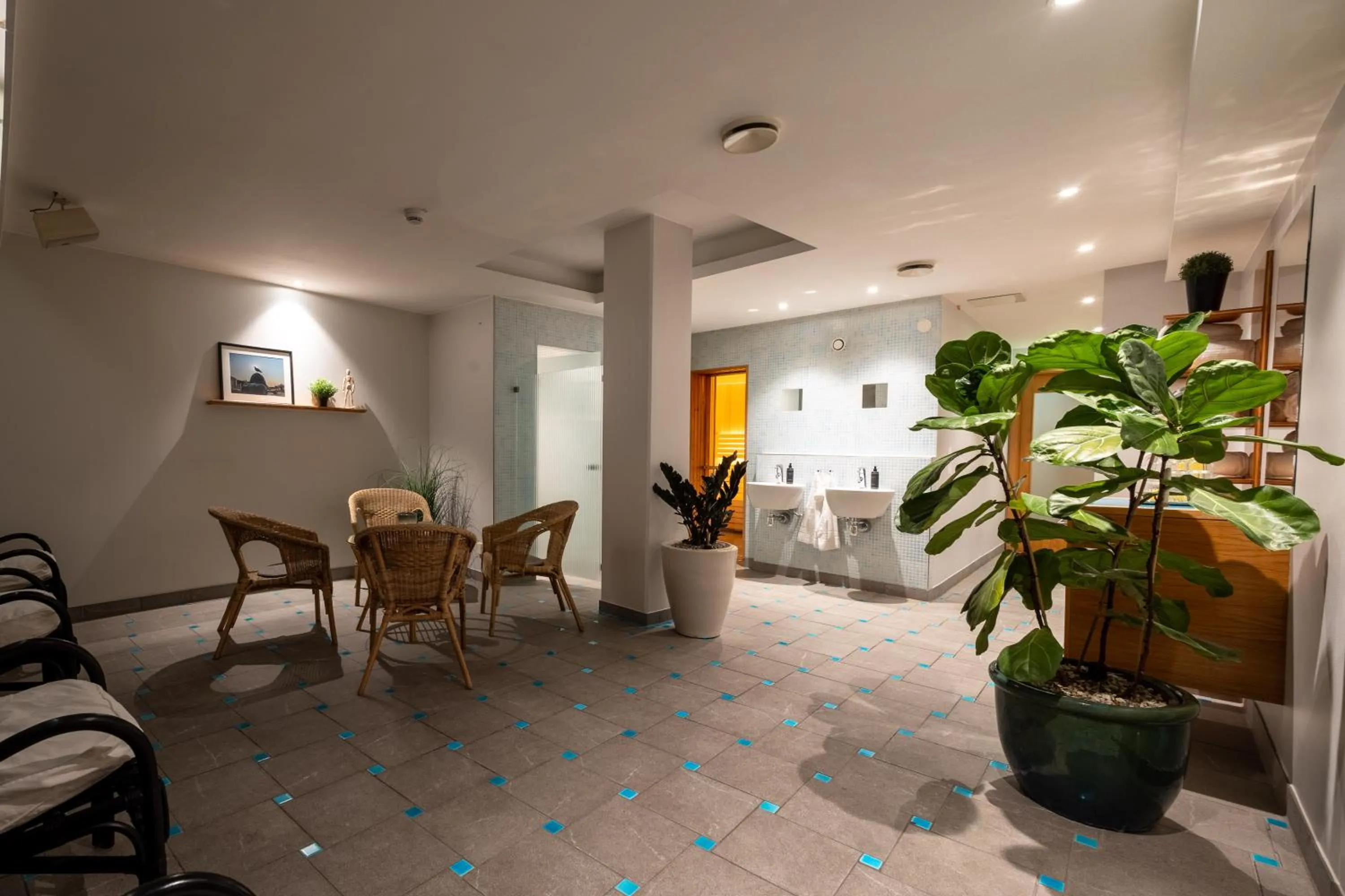 Sauna in Spar Hotel Gårda