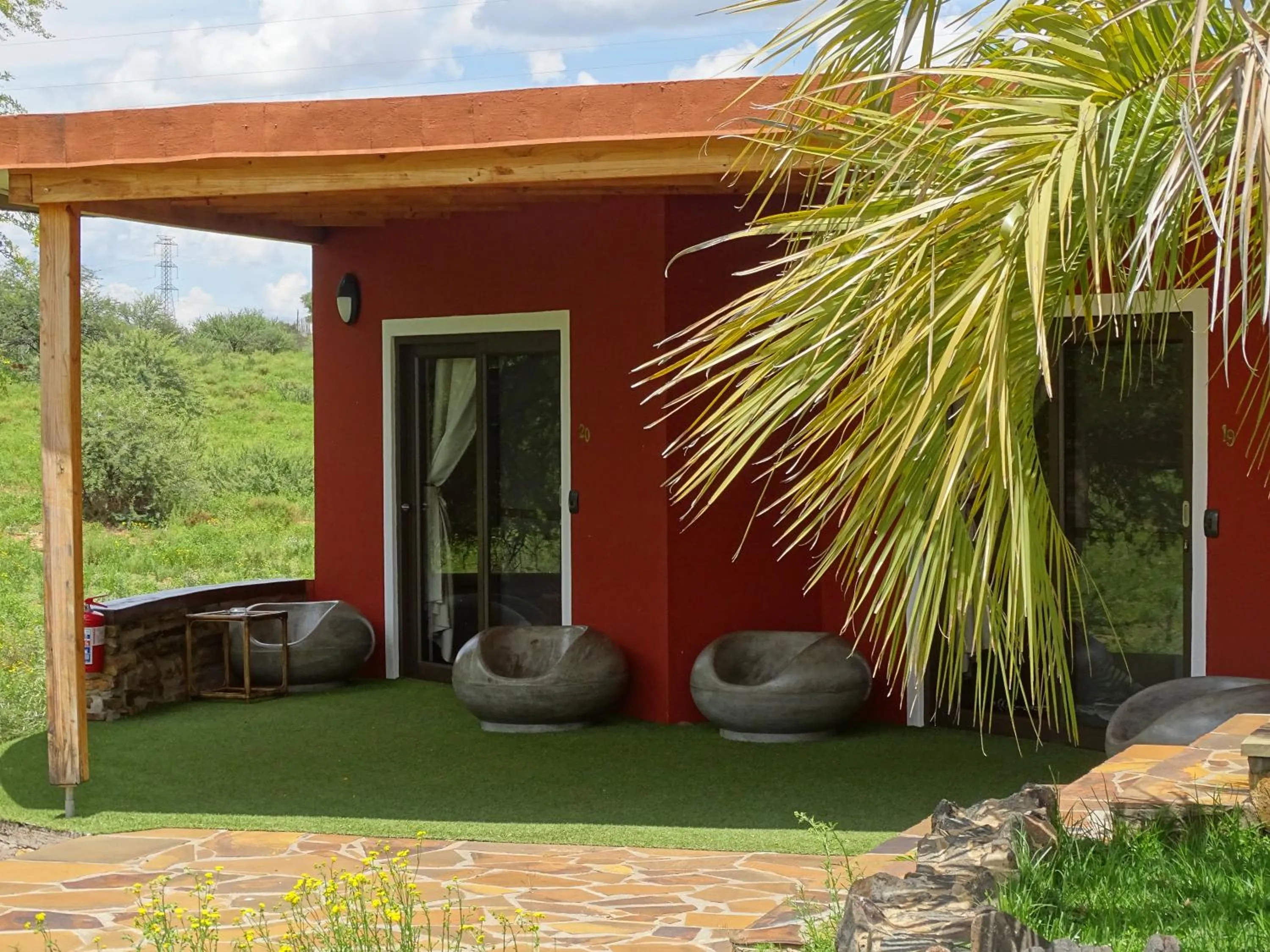 Balcony/Terrace in Auas Safari Lodge