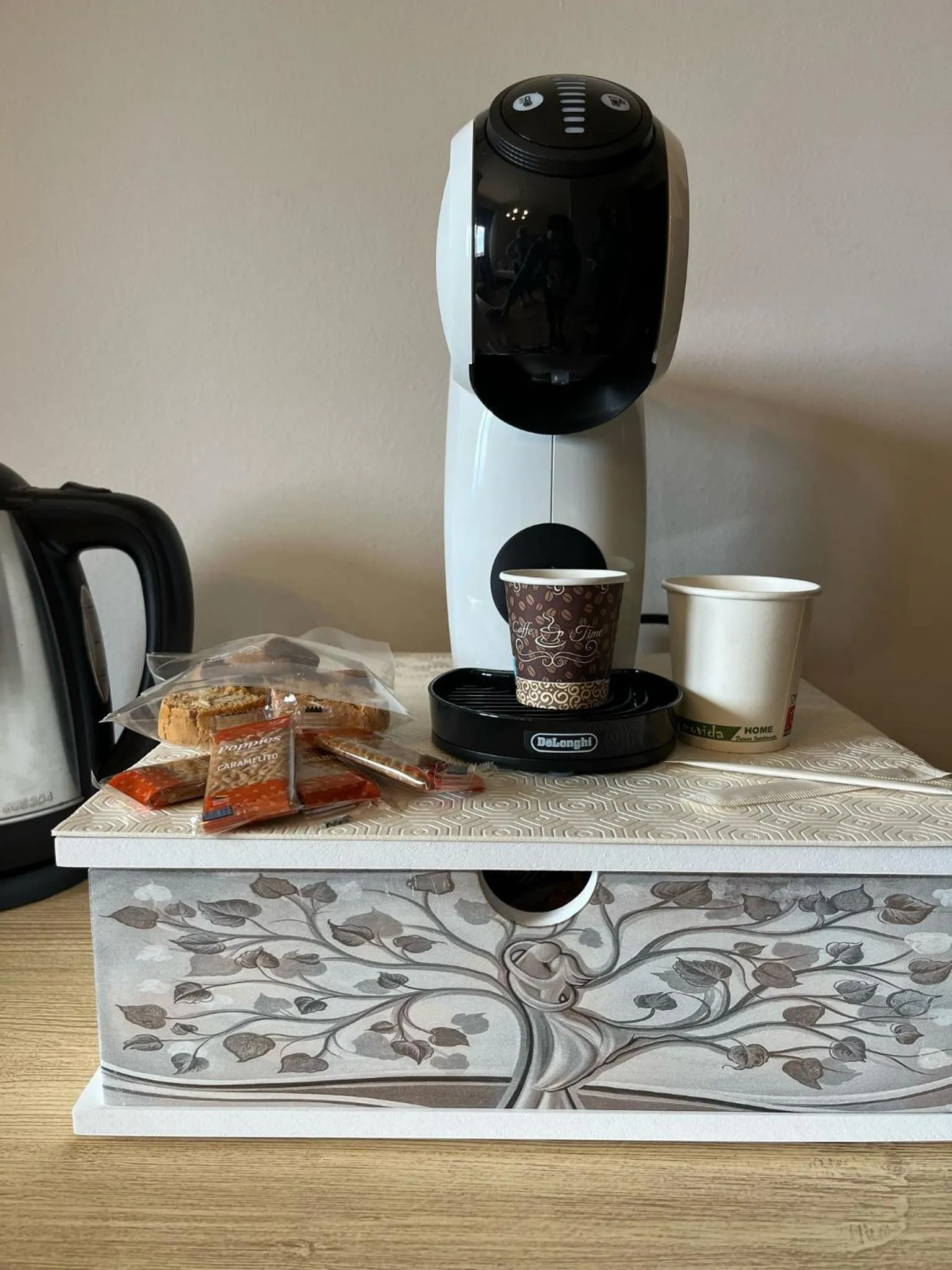 Coffee/tea facilities in B&B Domus Japigia