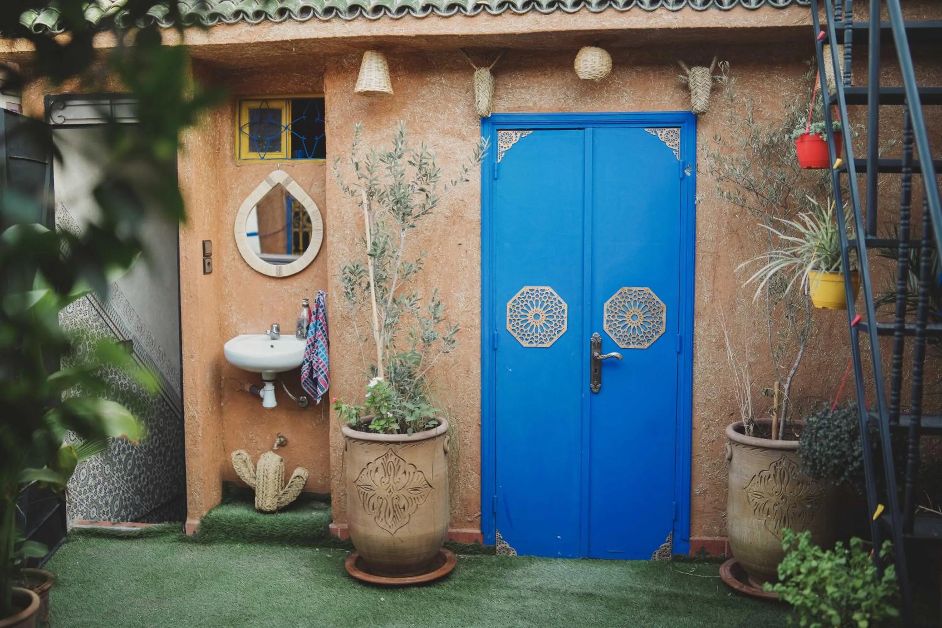 Inner courtyard view in Be Nomad