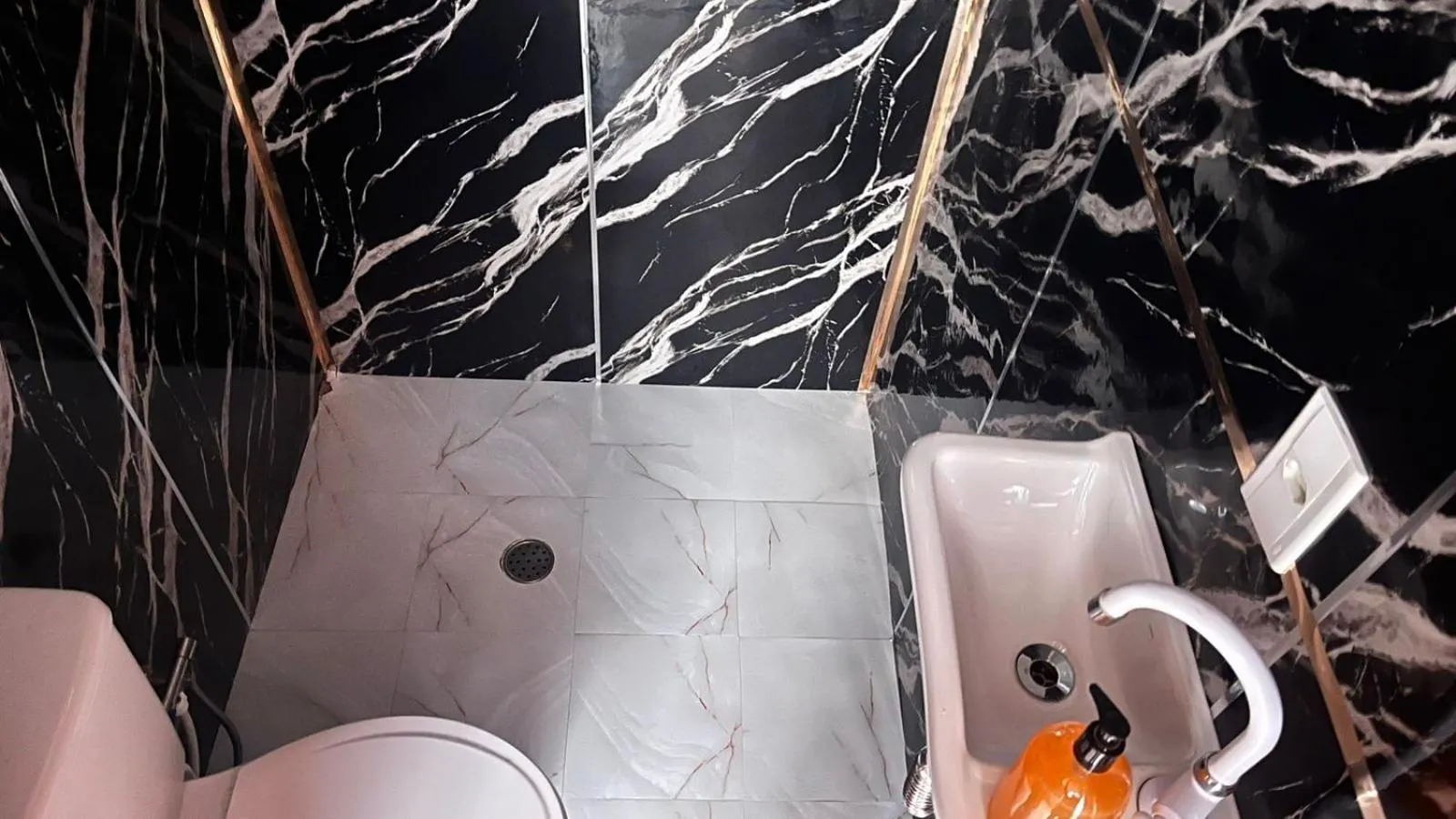 Shower in COACHHOSTEL7