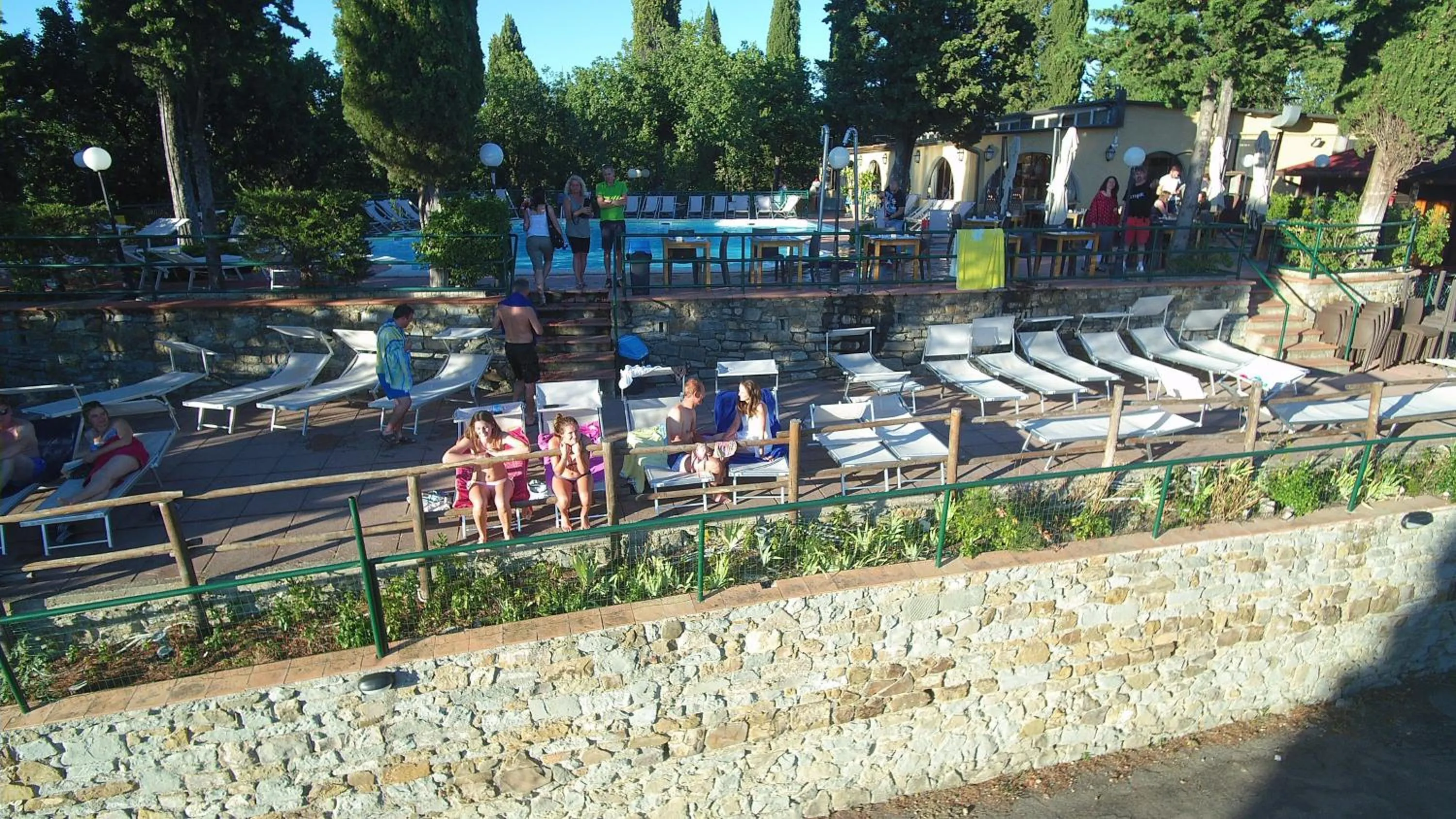 Swimming pool in Camping Village Panoramico Fiesole