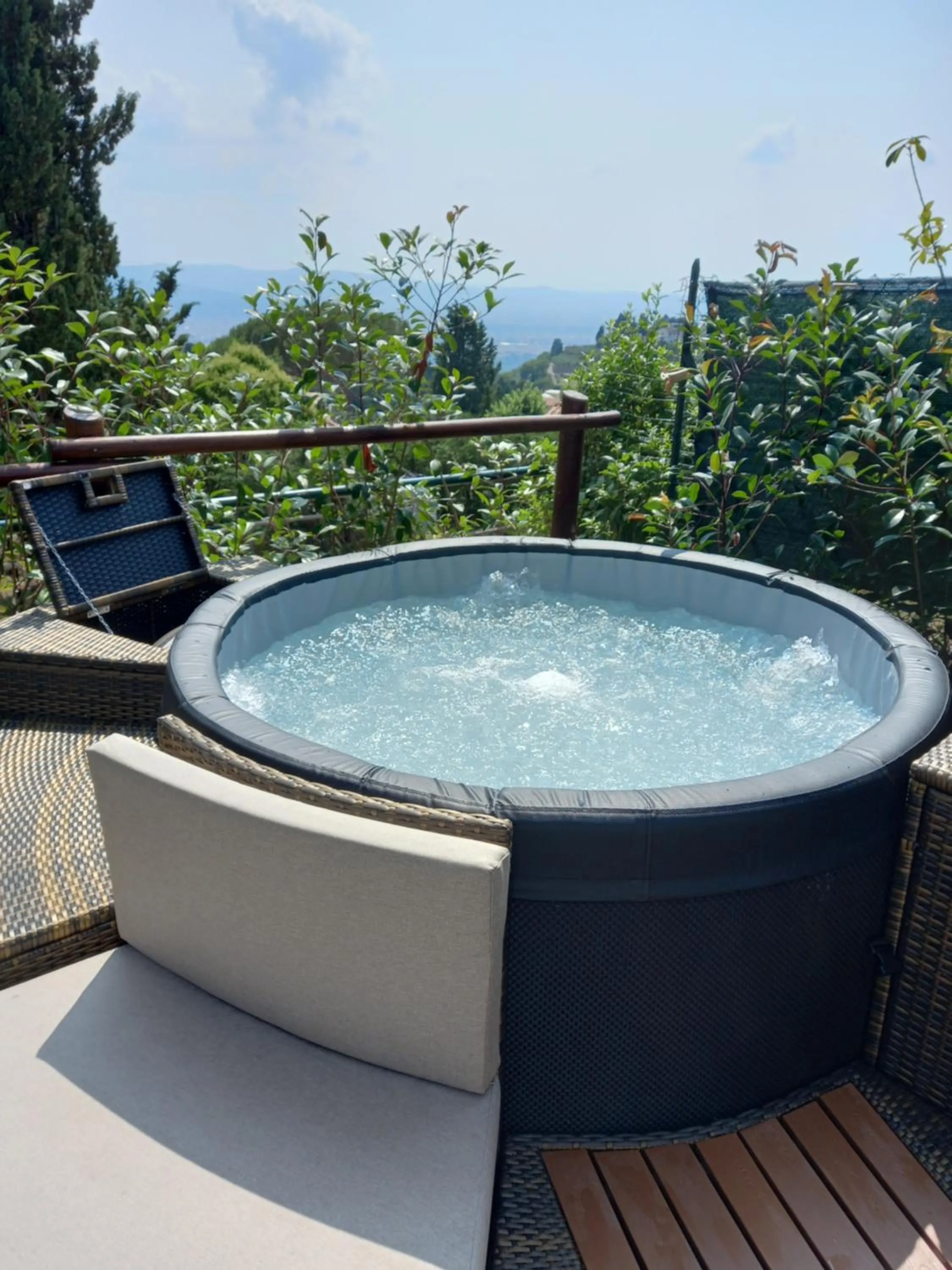 Hot Tub in Camping Village Panoramico Fiesole
